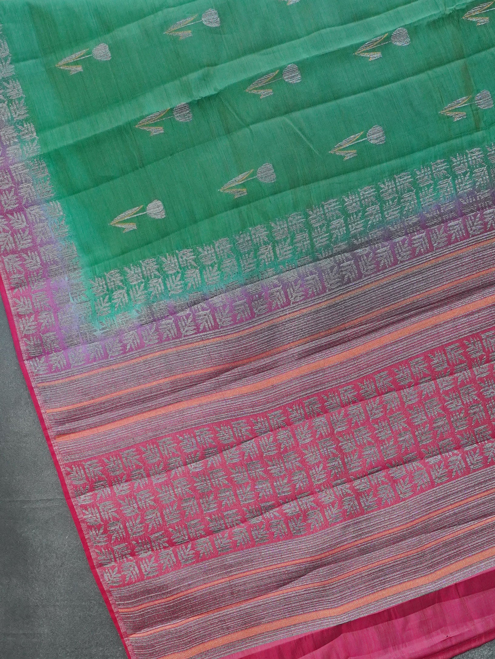 Semi Tussar Silk Saree | TTDS3410