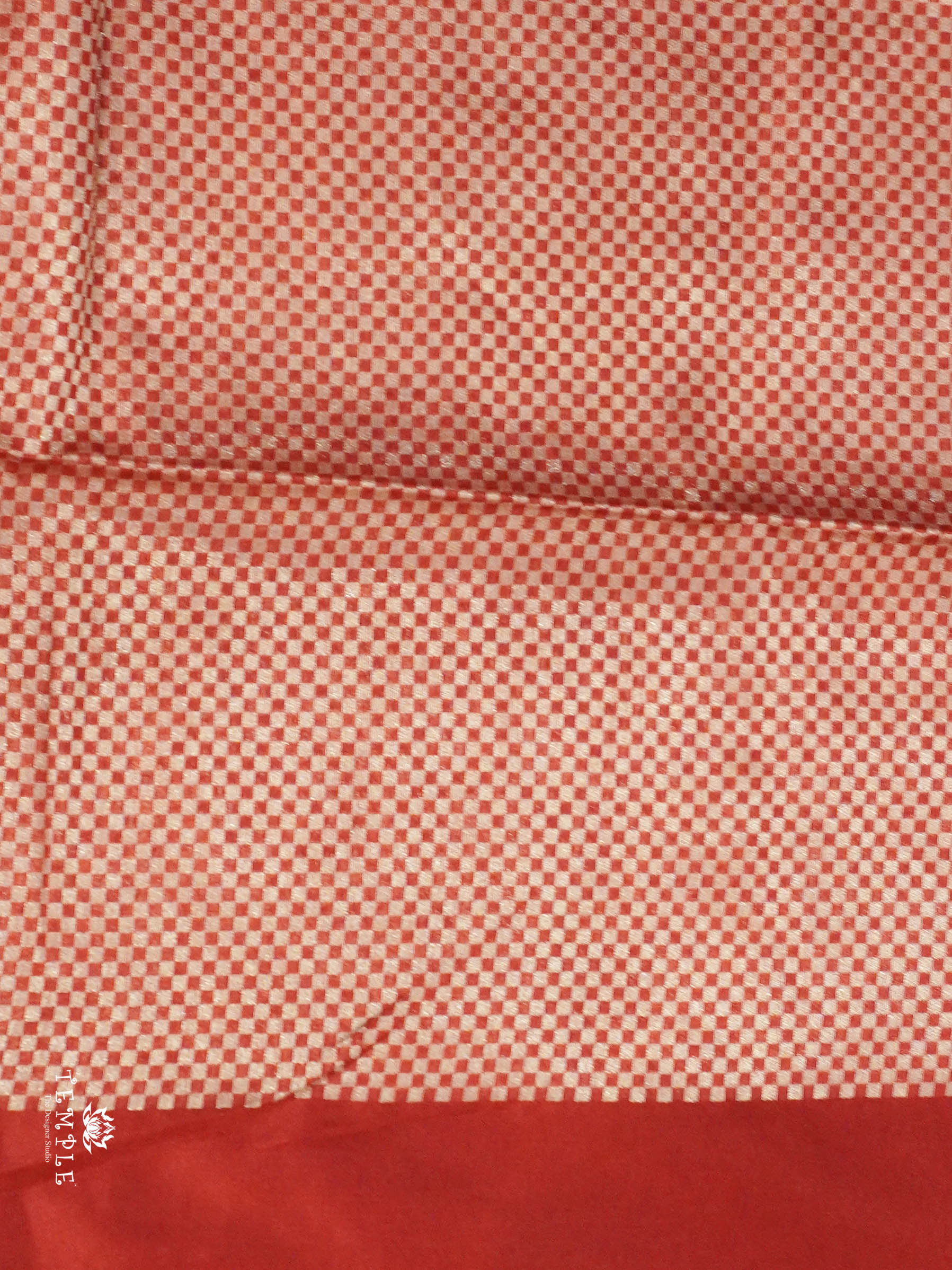 Raw Silk Saree with Pichwai Designs (Red) | TTDS1519 | Merry Deals | PRE BOOKING