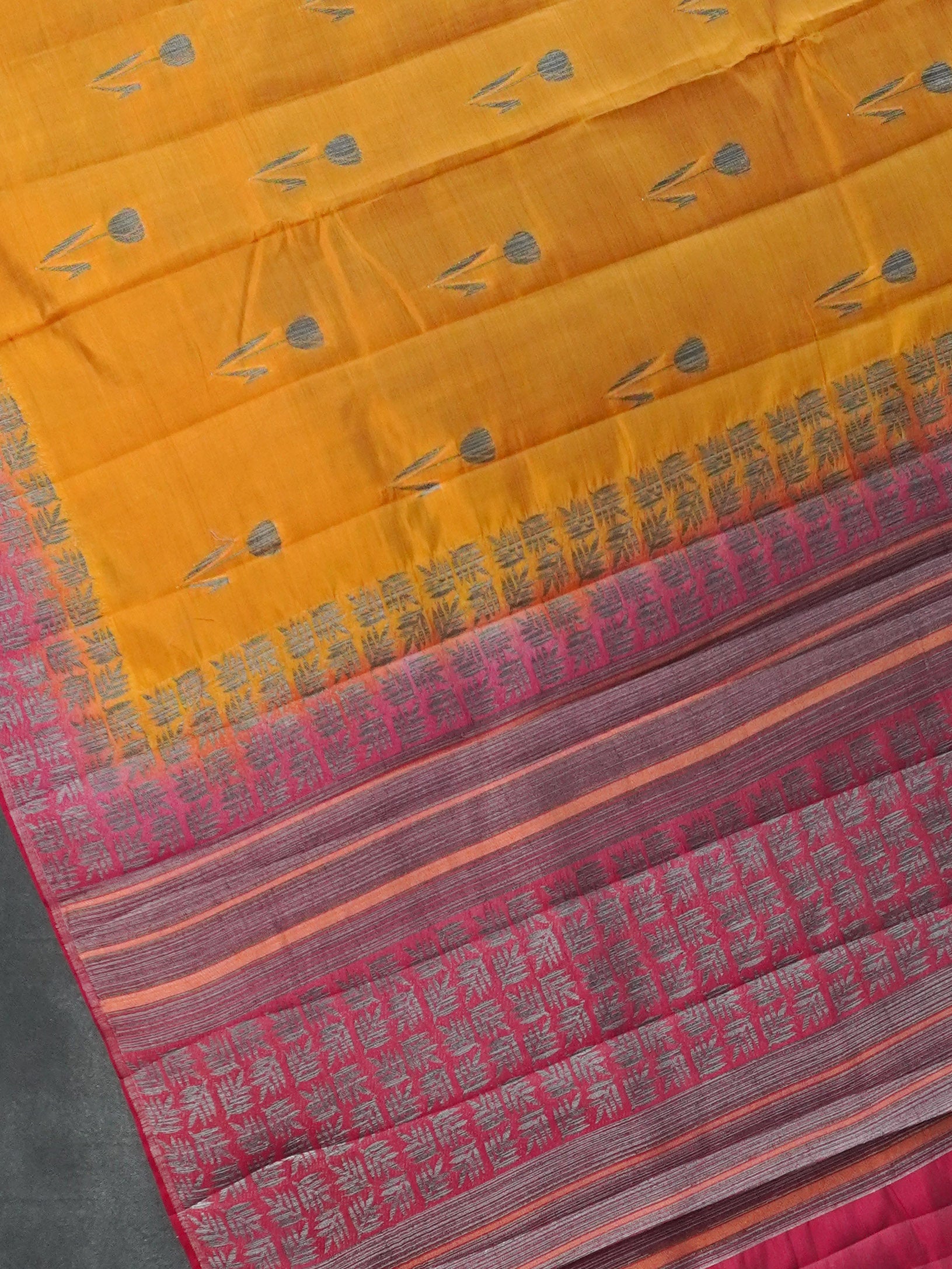 Semi Tussar Silk Saree | TTDS3410