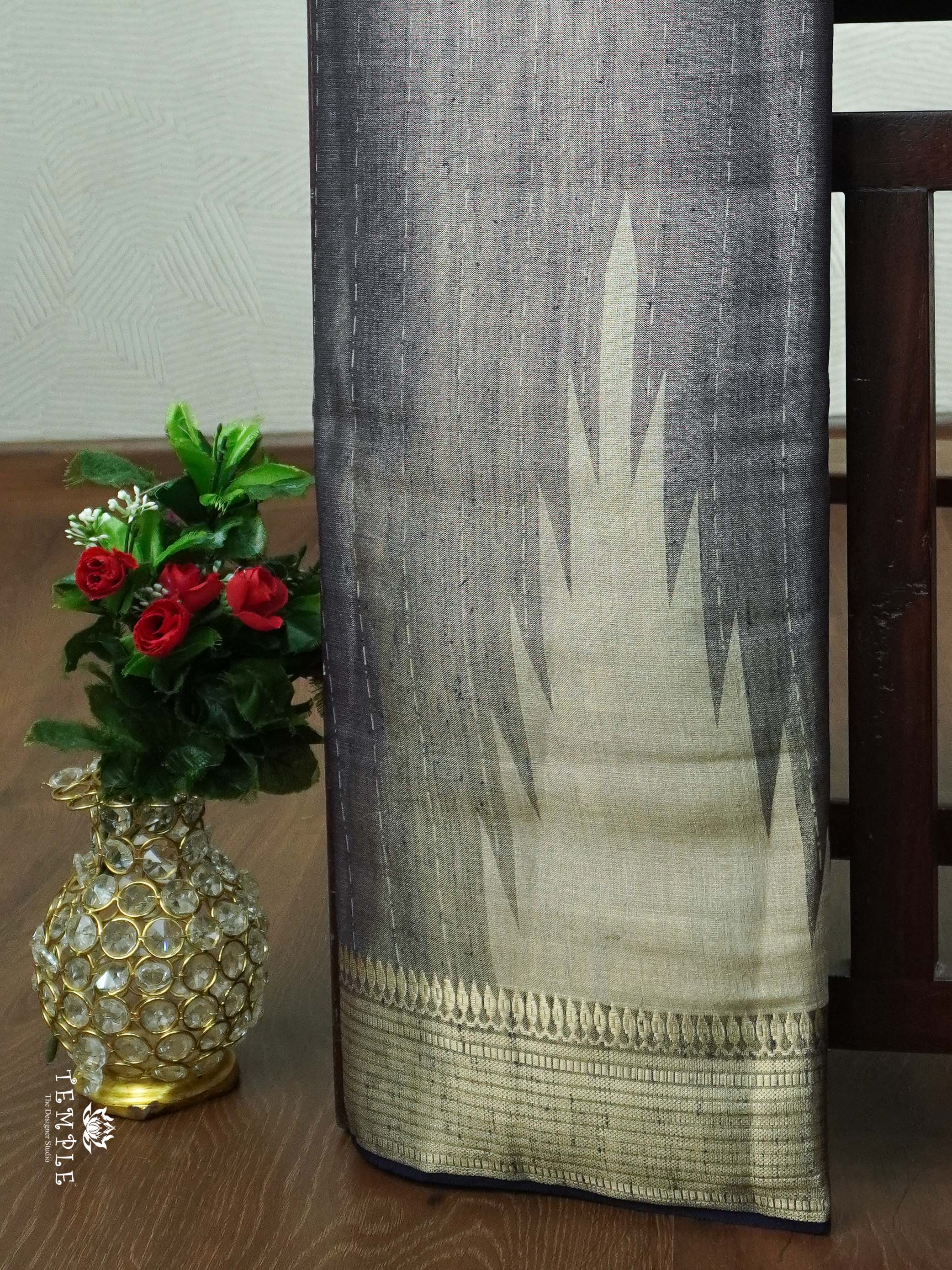 Linen Tissue Saree | TTDS2038