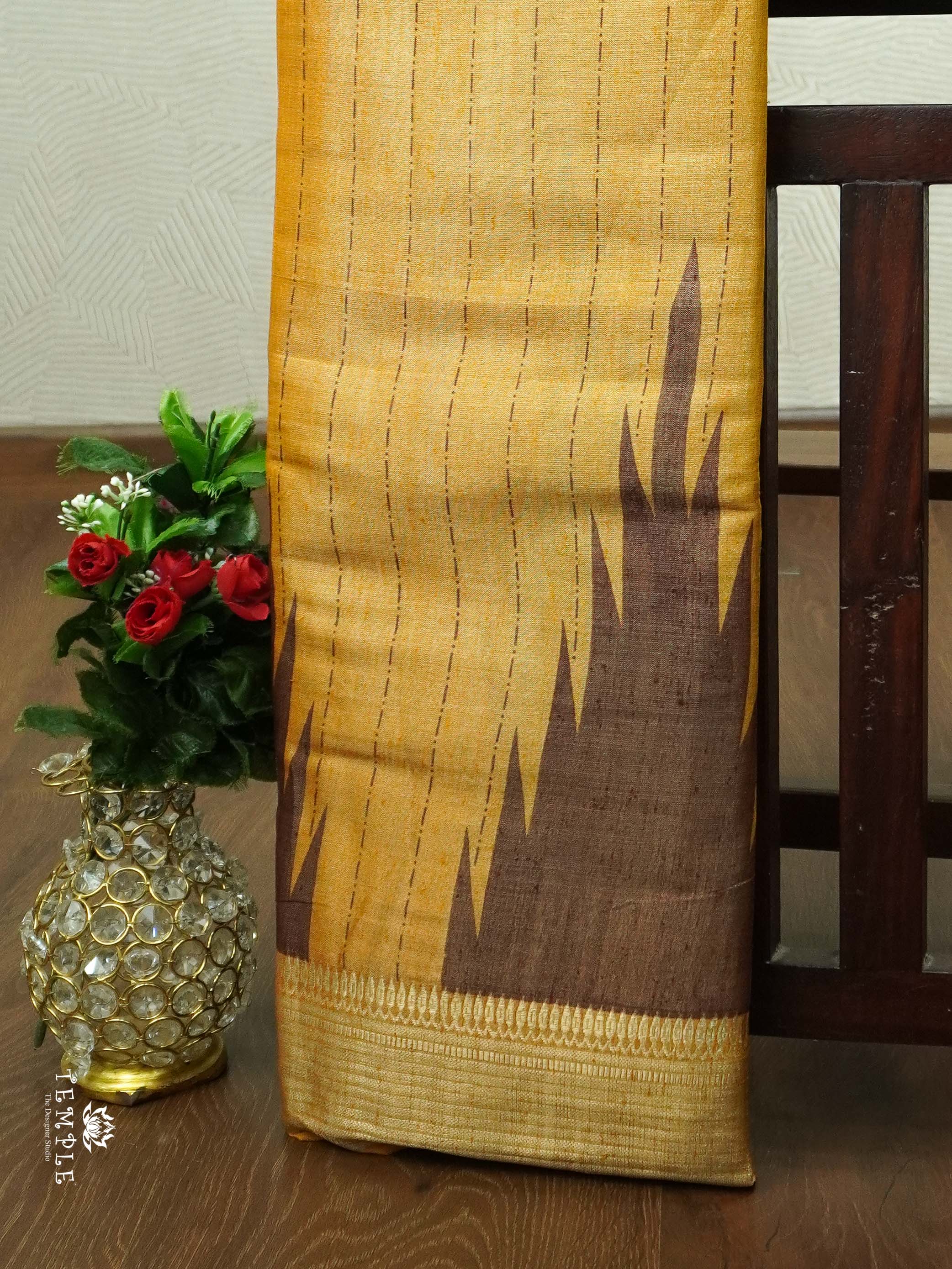 Linen Tissue Saree | TTDS2038