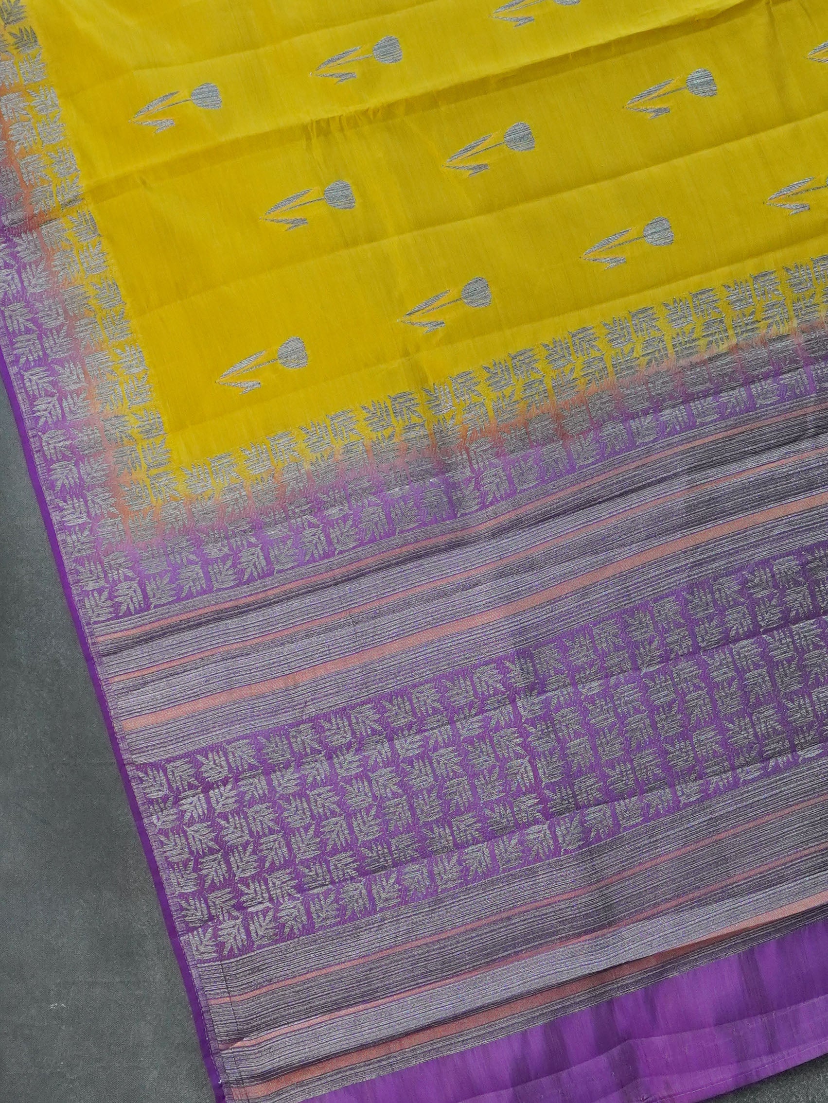 Semi Tussar Silk Saree | TTDS3410