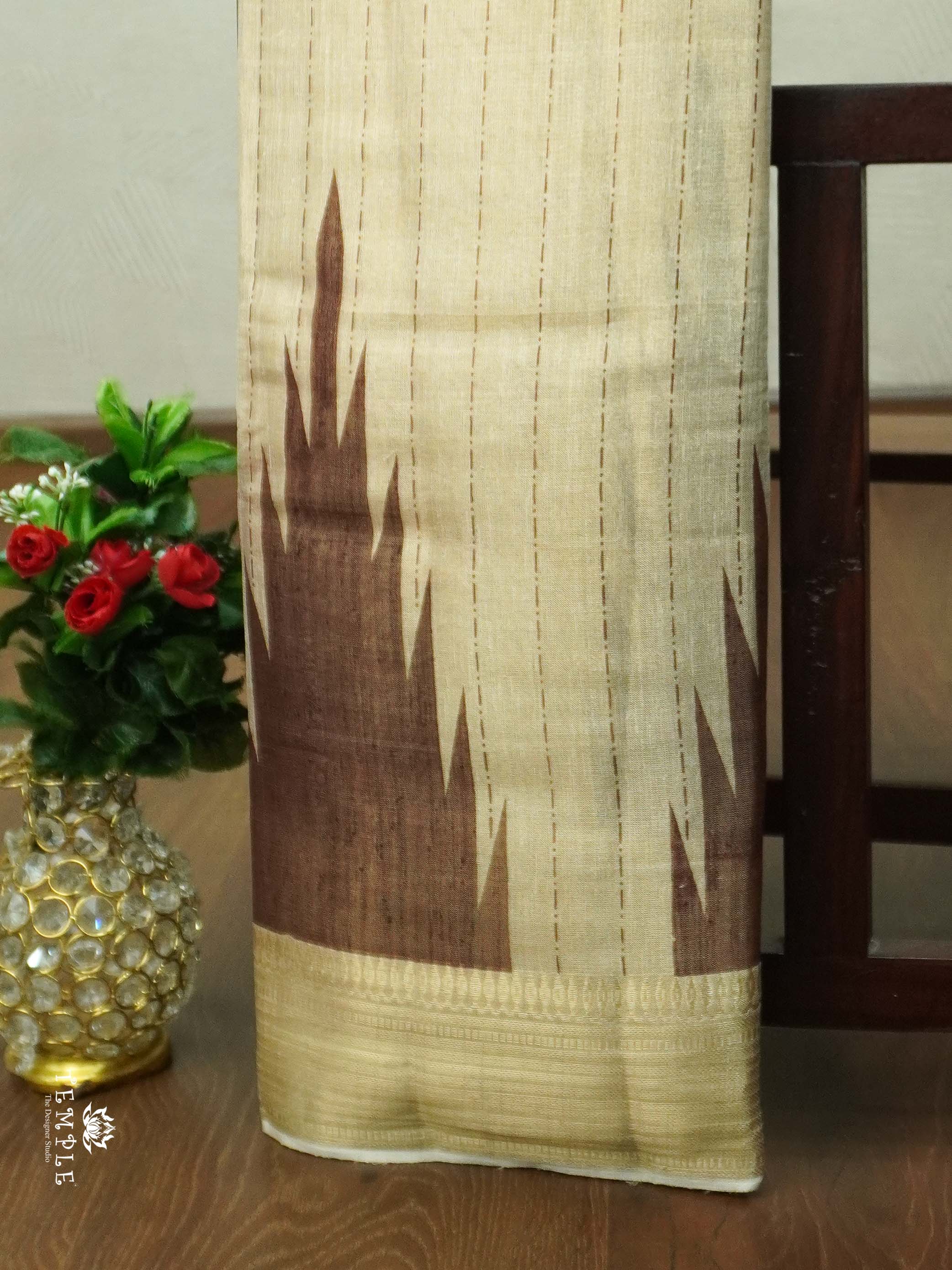Linen Tissue Saree | TTDS2038