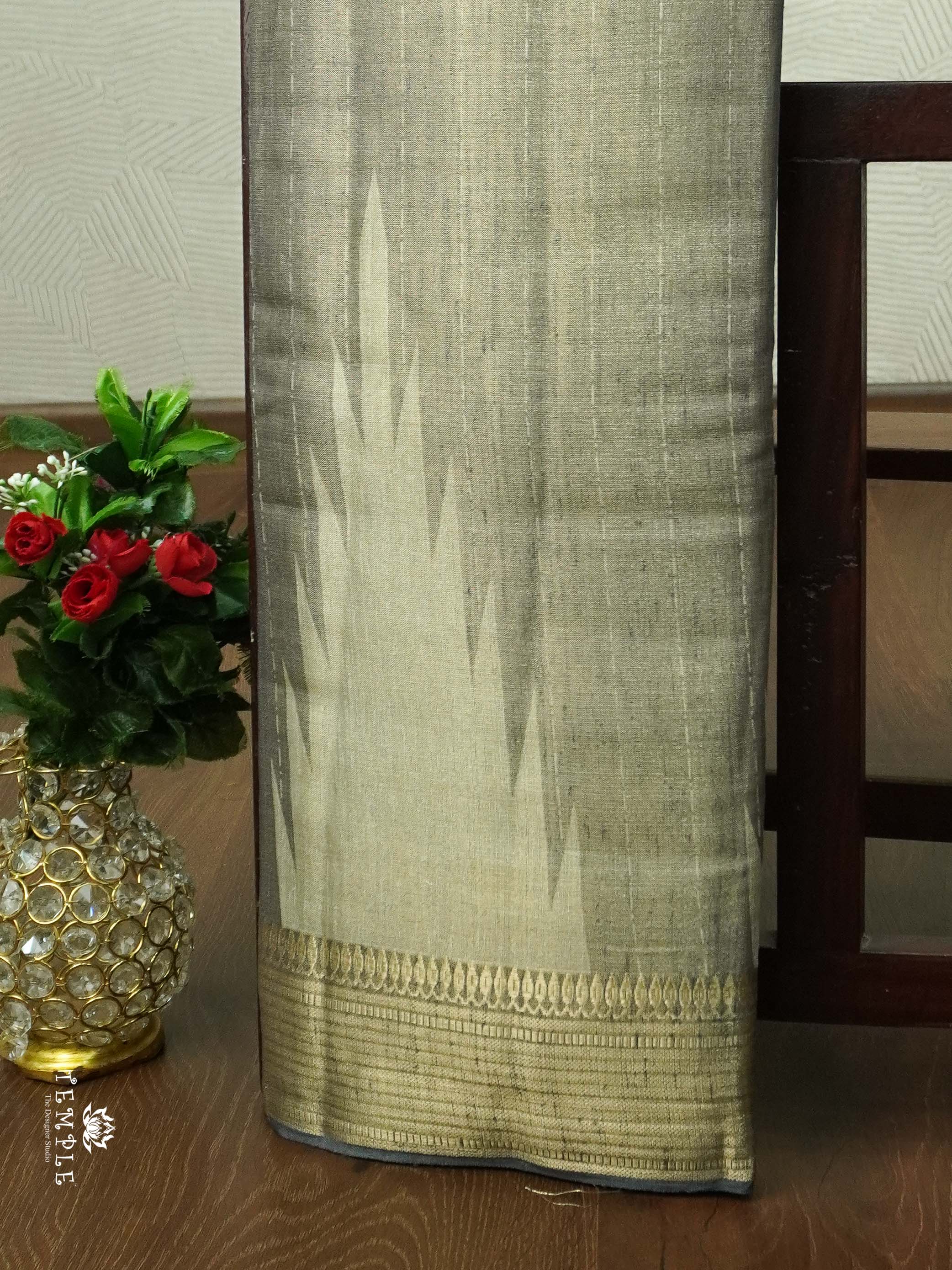 Linen Tissue Saree | TTDS2038