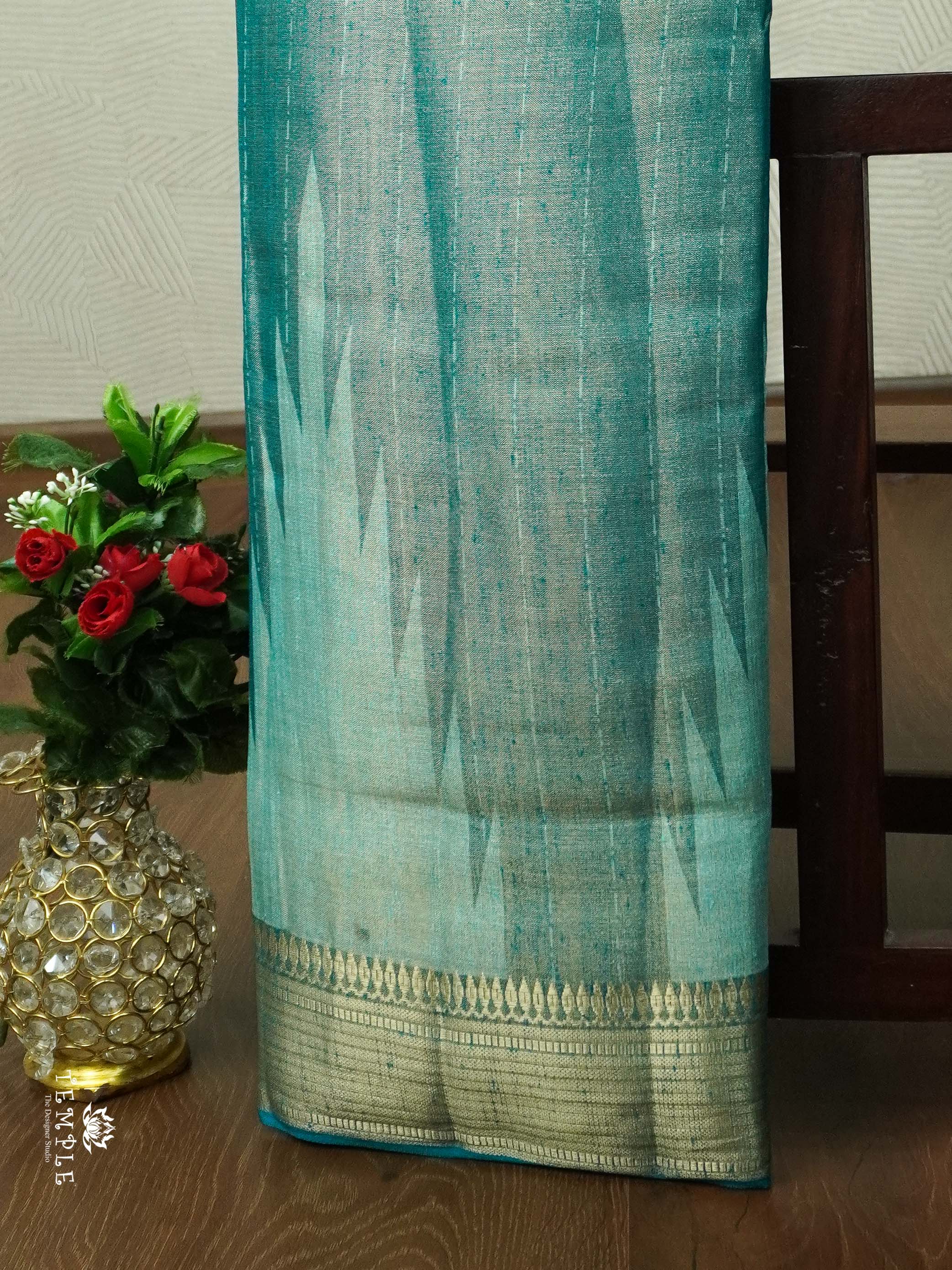 Linen Tissue Saree | TTDS2038