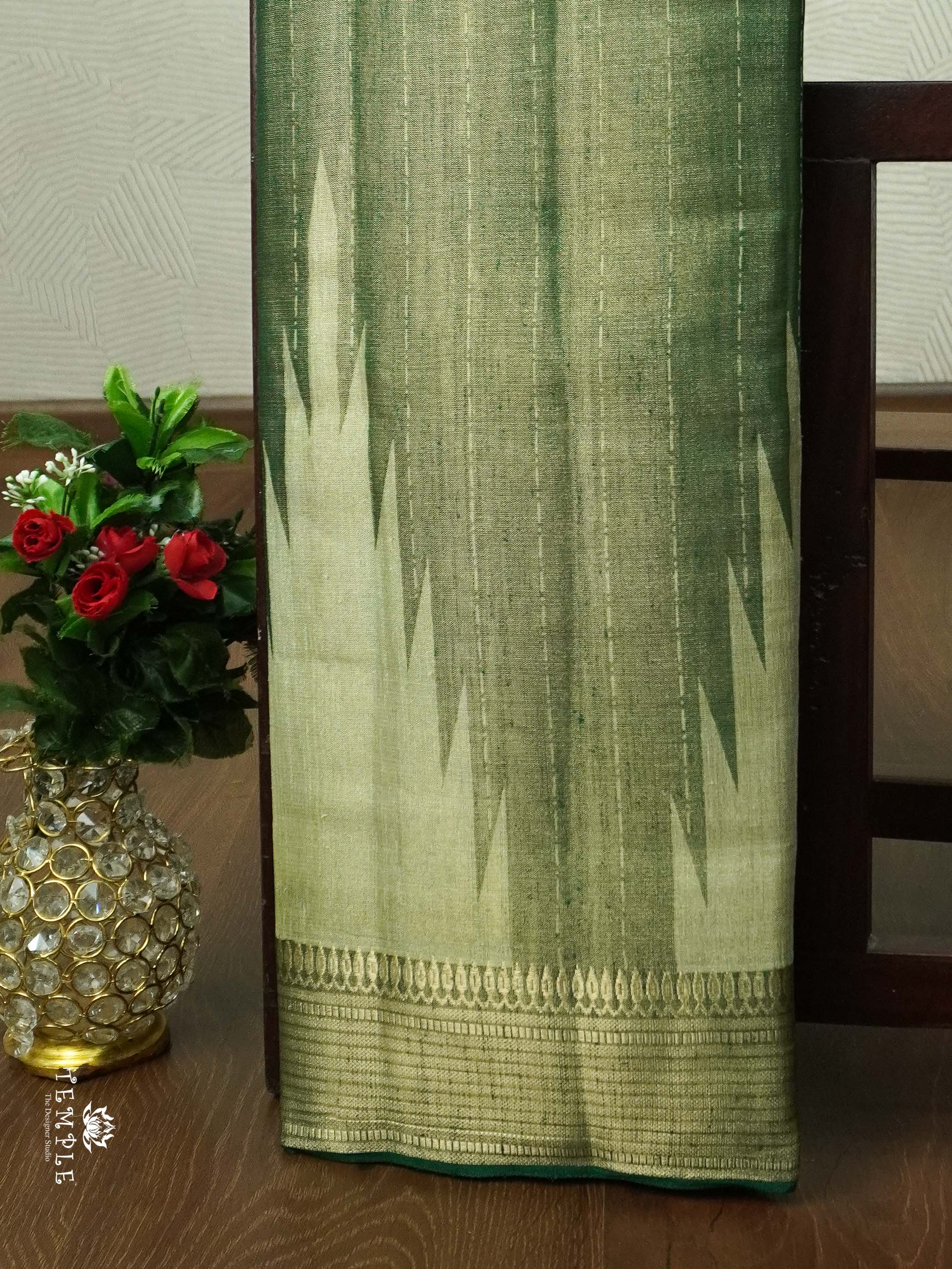 Linen Tissue Saree | TTDS2038