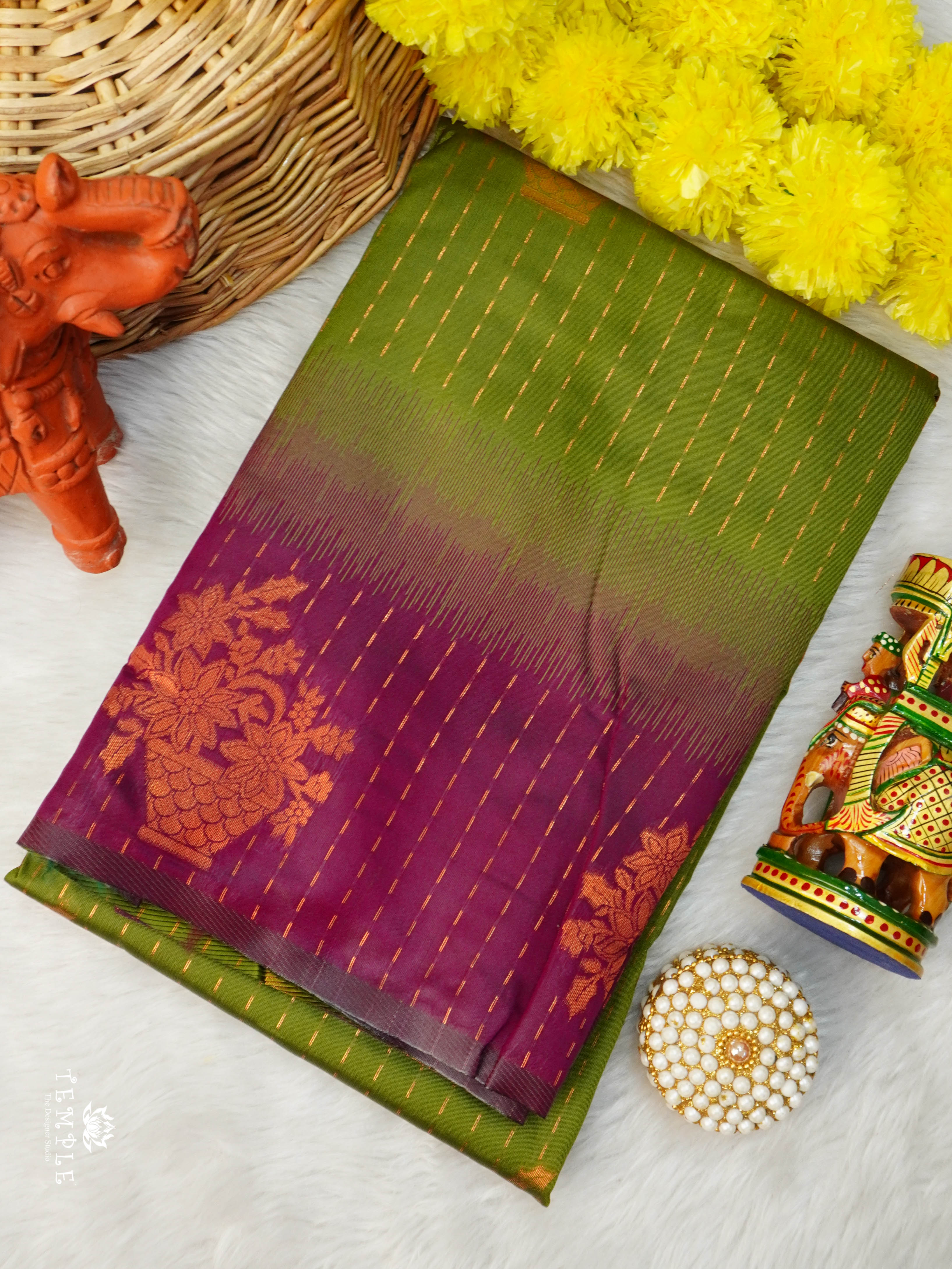 Semi Kanchi Silk Saree | TTDS2735