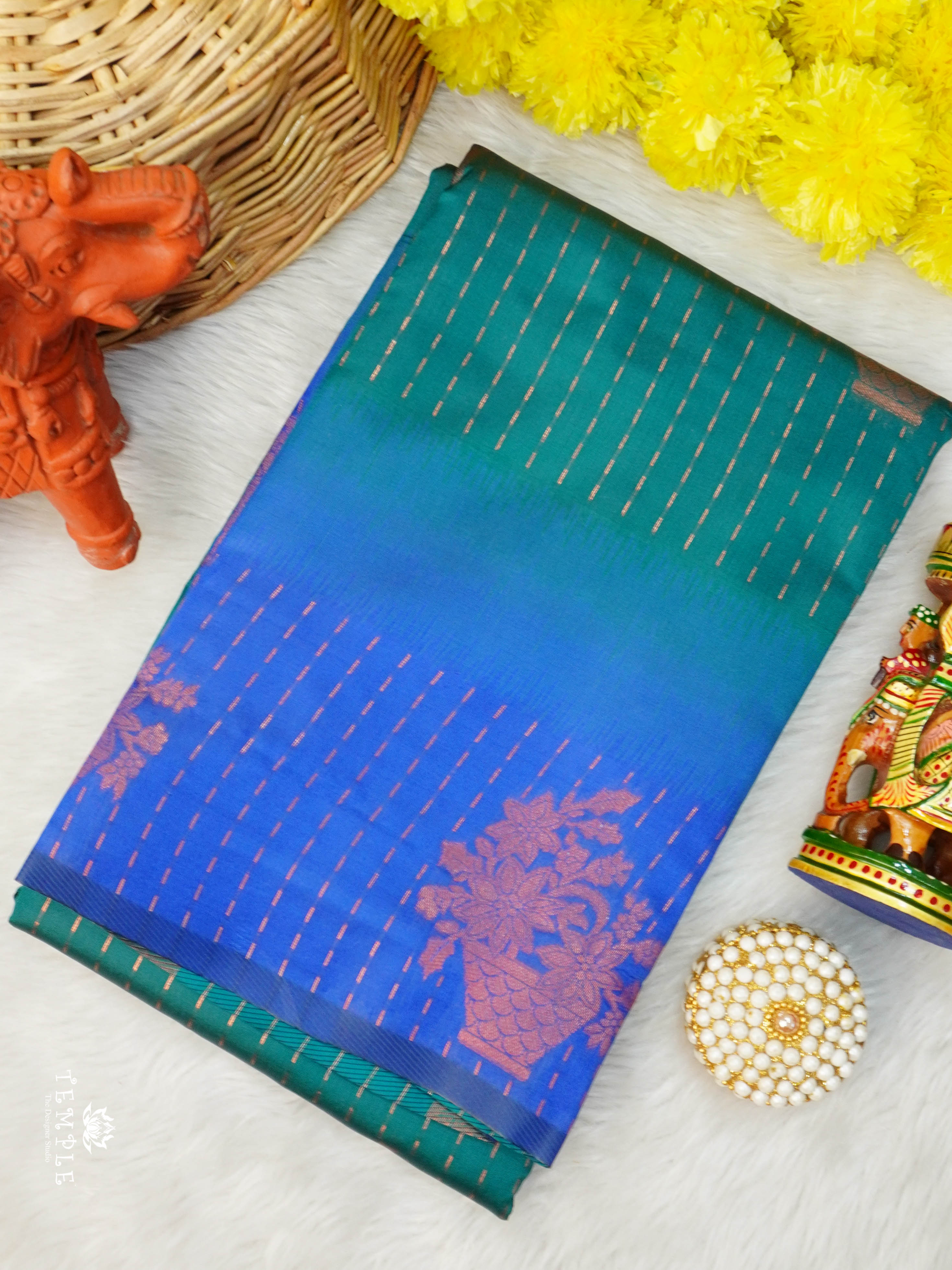 Semi Kanchi Silk Saree | TTDS2735