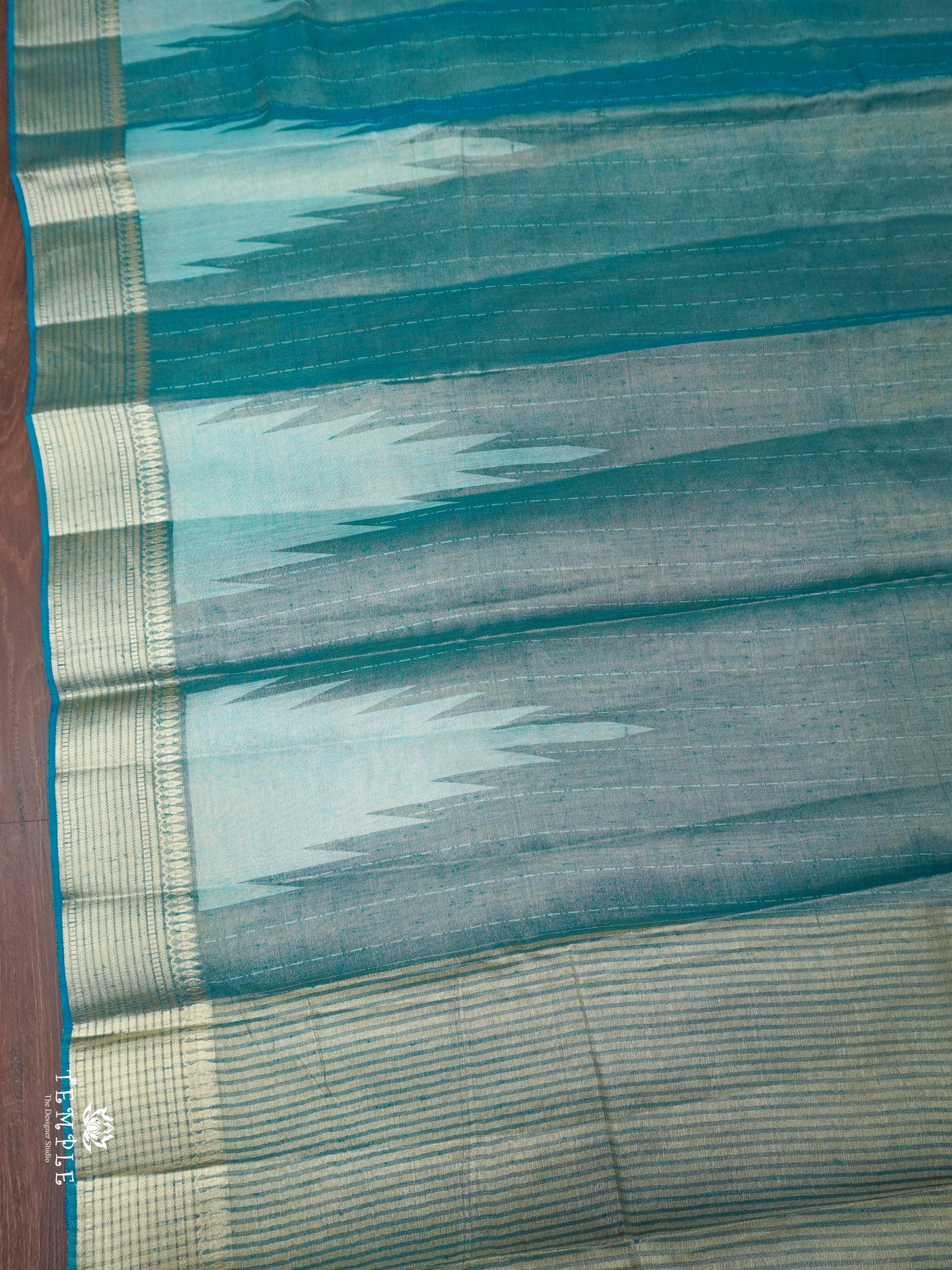 Linen Tissue Saree | TTDS2038