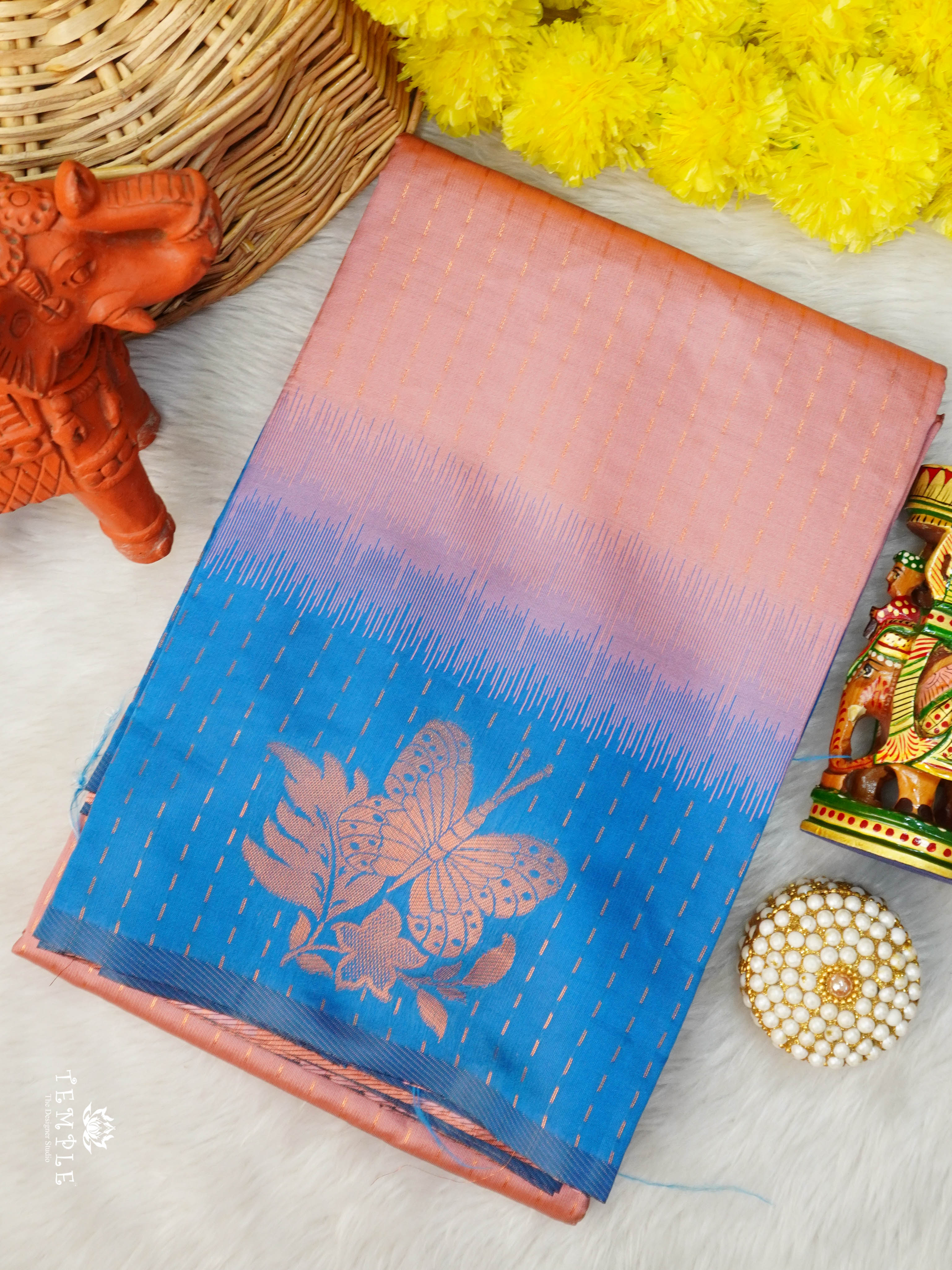Semi Kanchi Silk Saree | TTDS2732