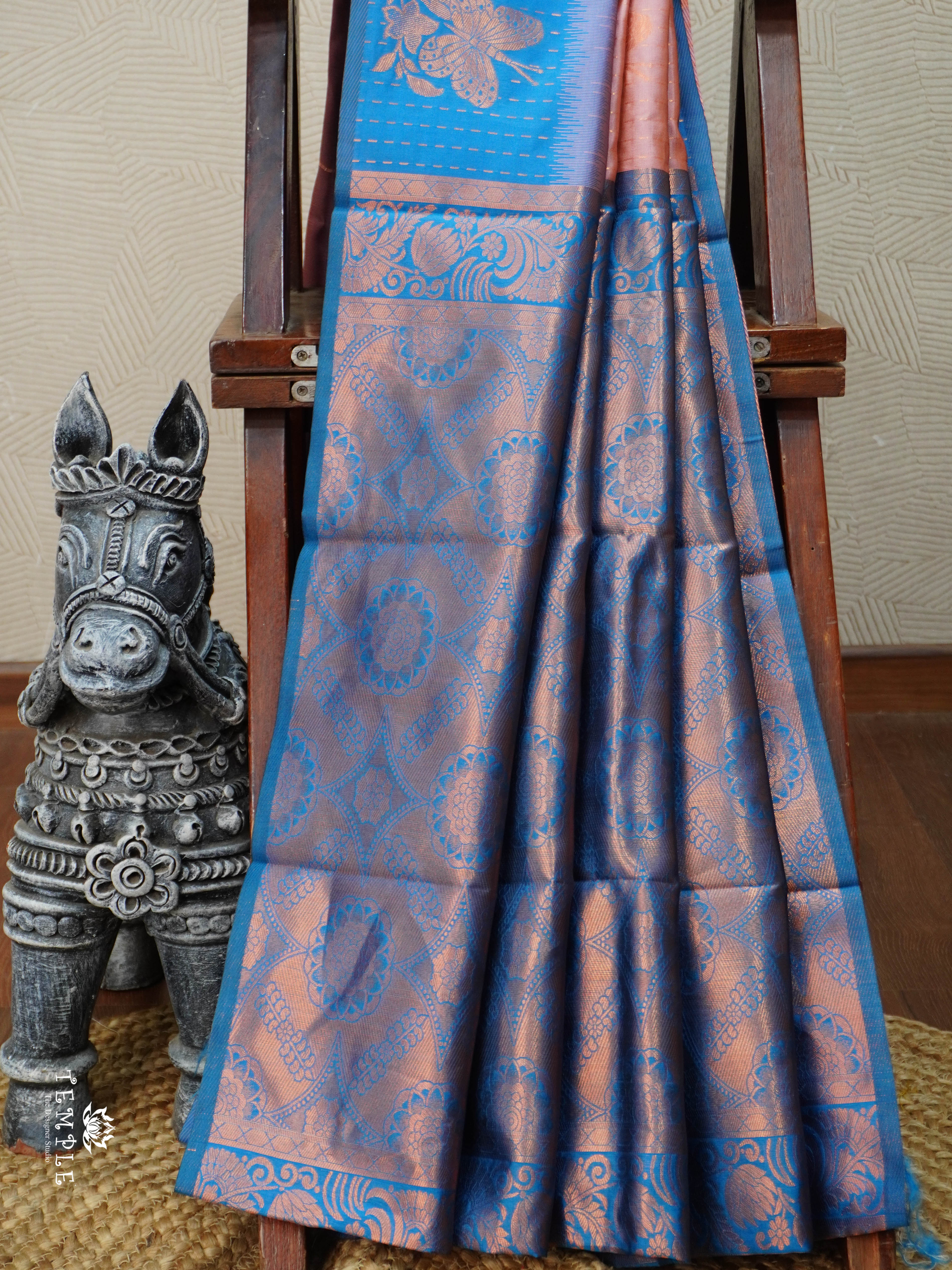 Semi Kanchi Silk Saree | TTDS2732