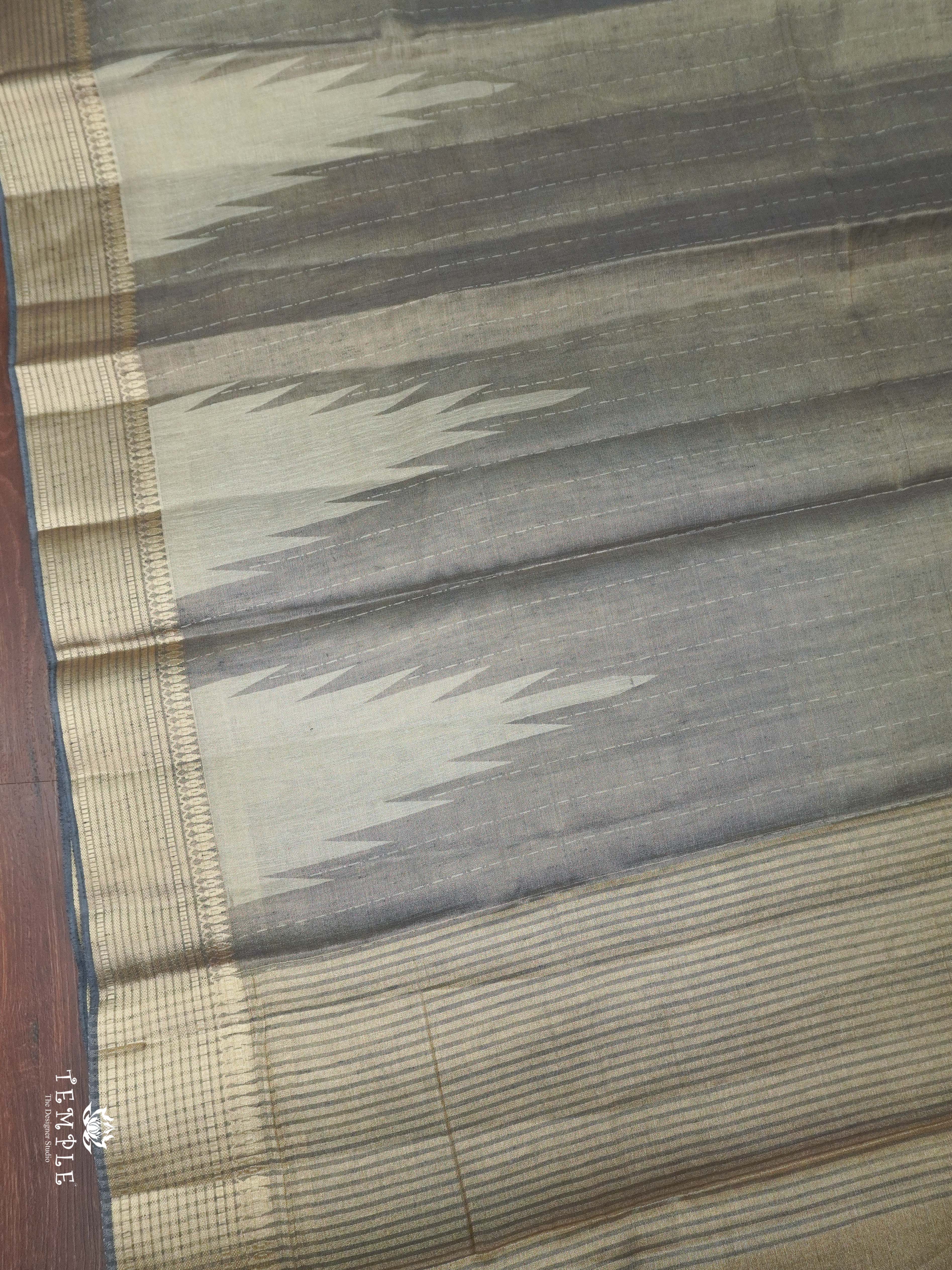 Linen Tissue Saree | TTDS2038