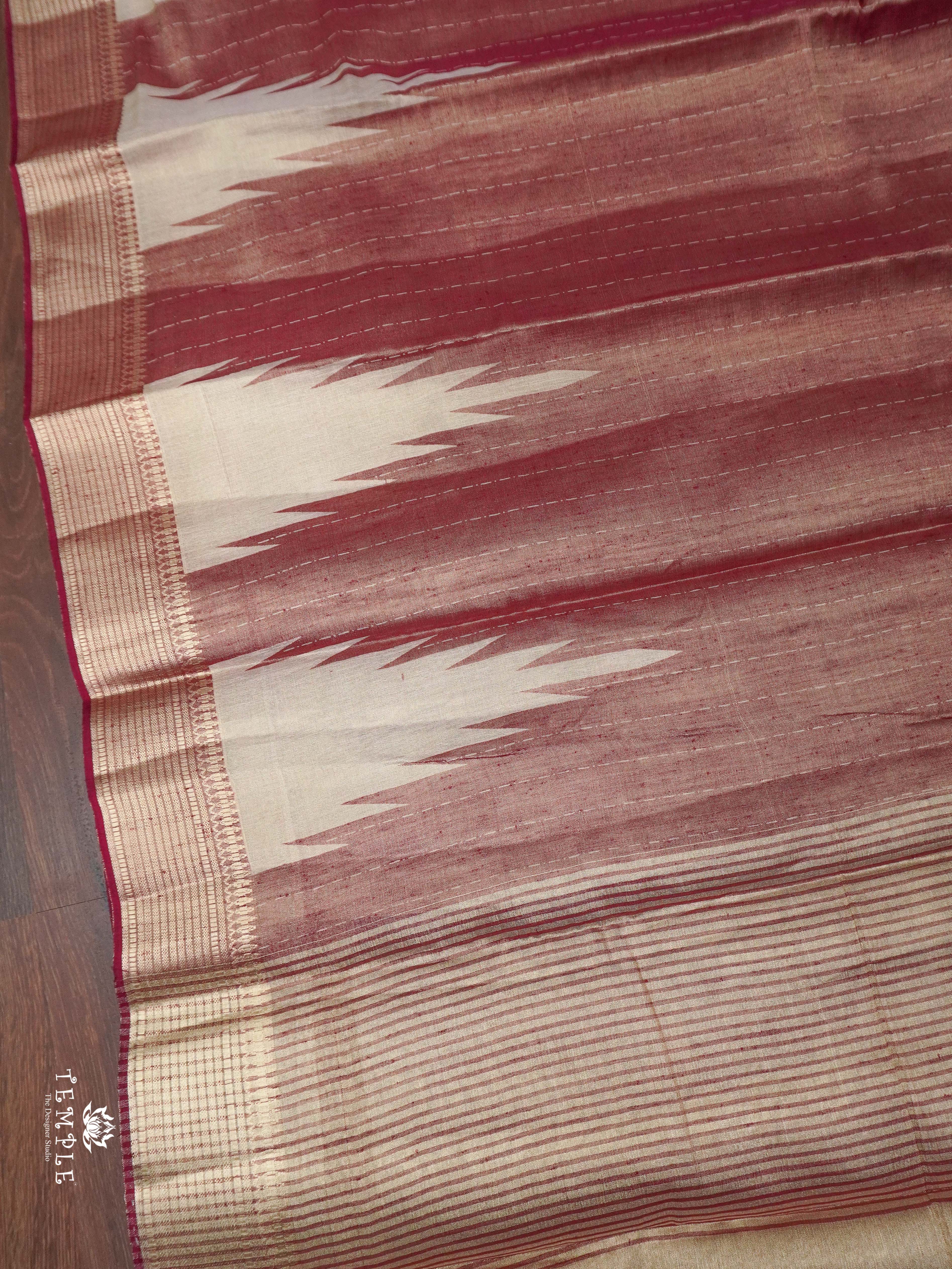 Linen Tissue Saree | TTDS2038
