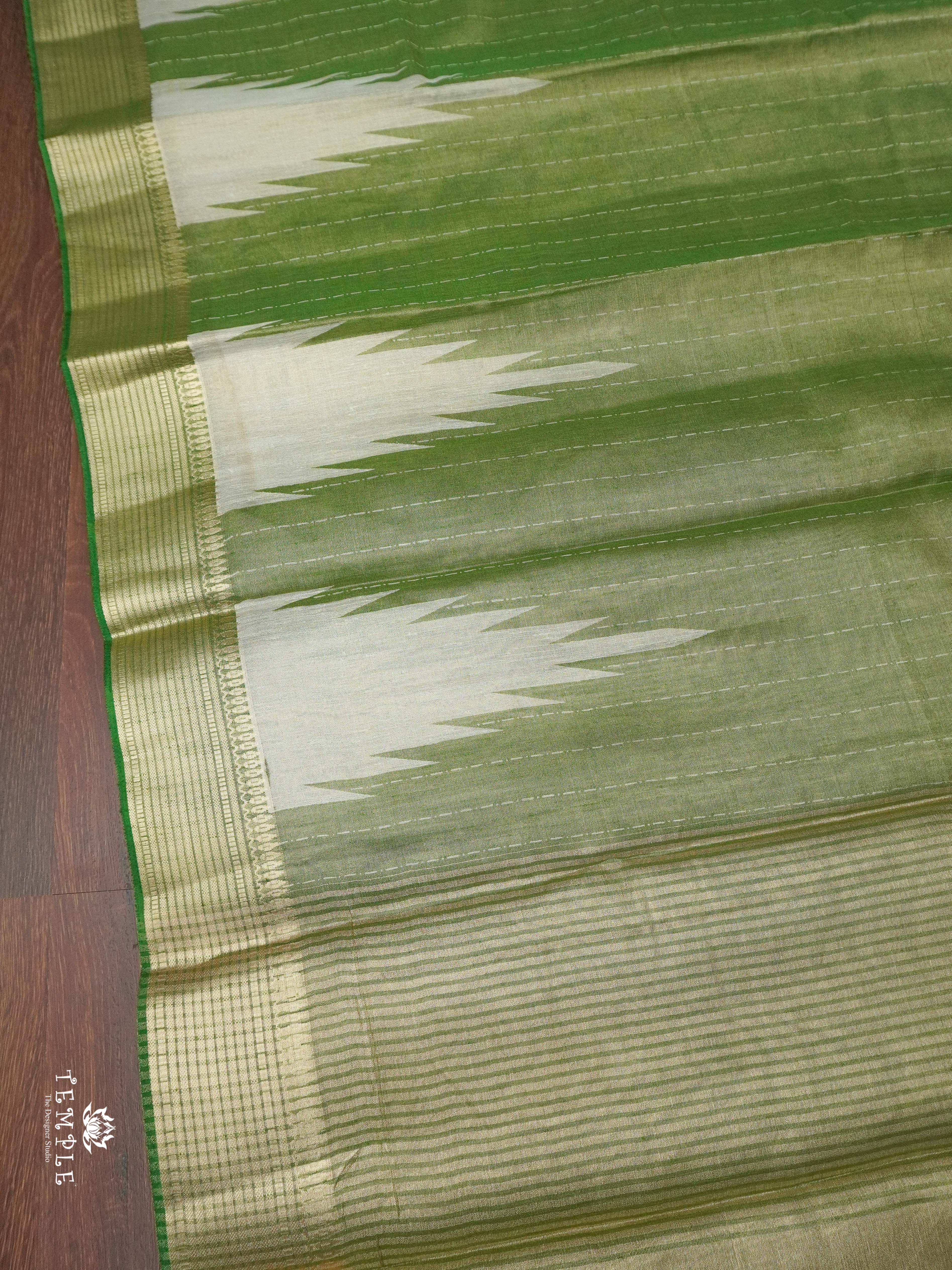 Linen Tissue Saree | TTDS2038