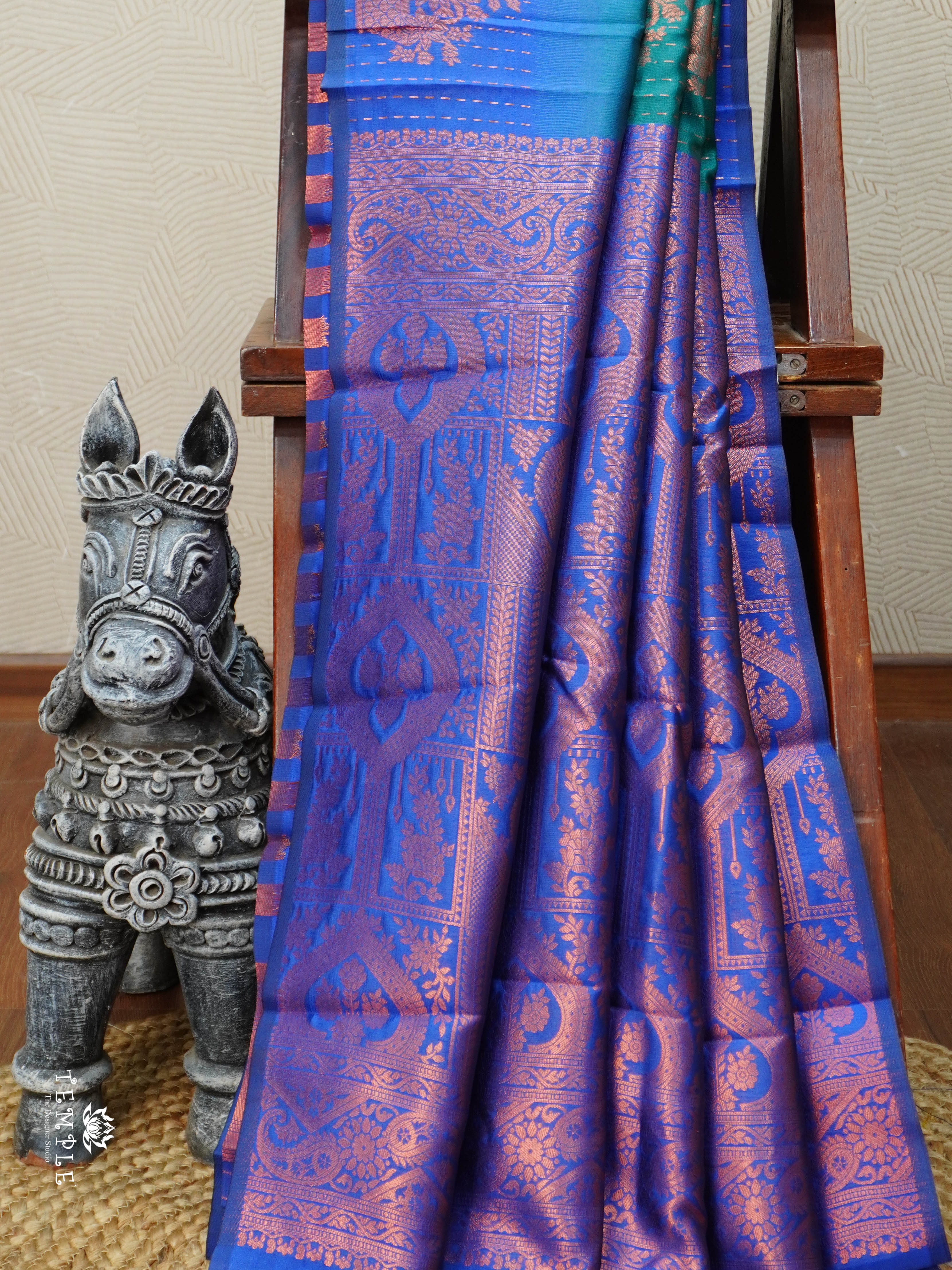 Semi Kanchi Silk Saree | TTDS2735