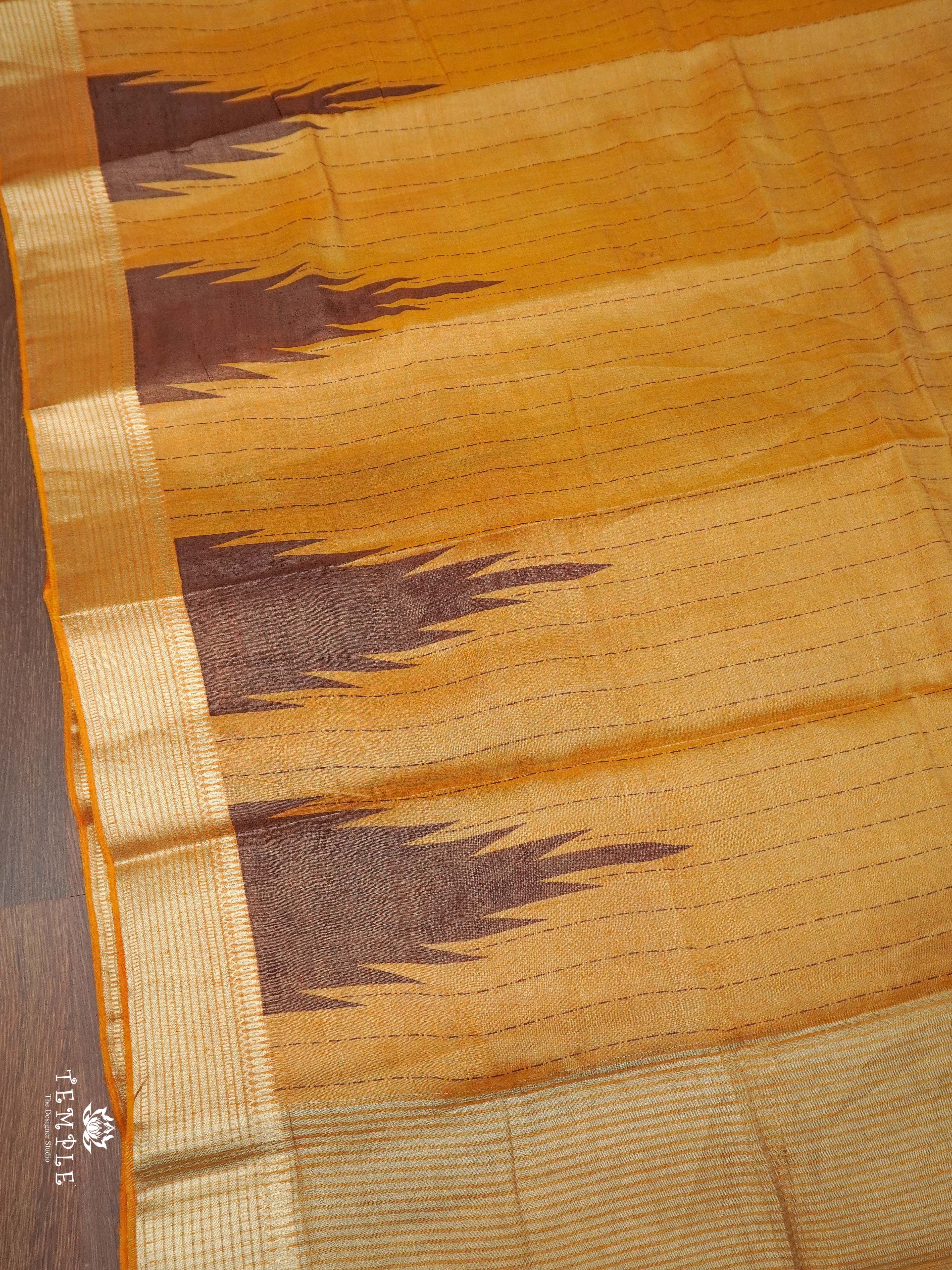 Linen Tissue Saree | TTDS2038