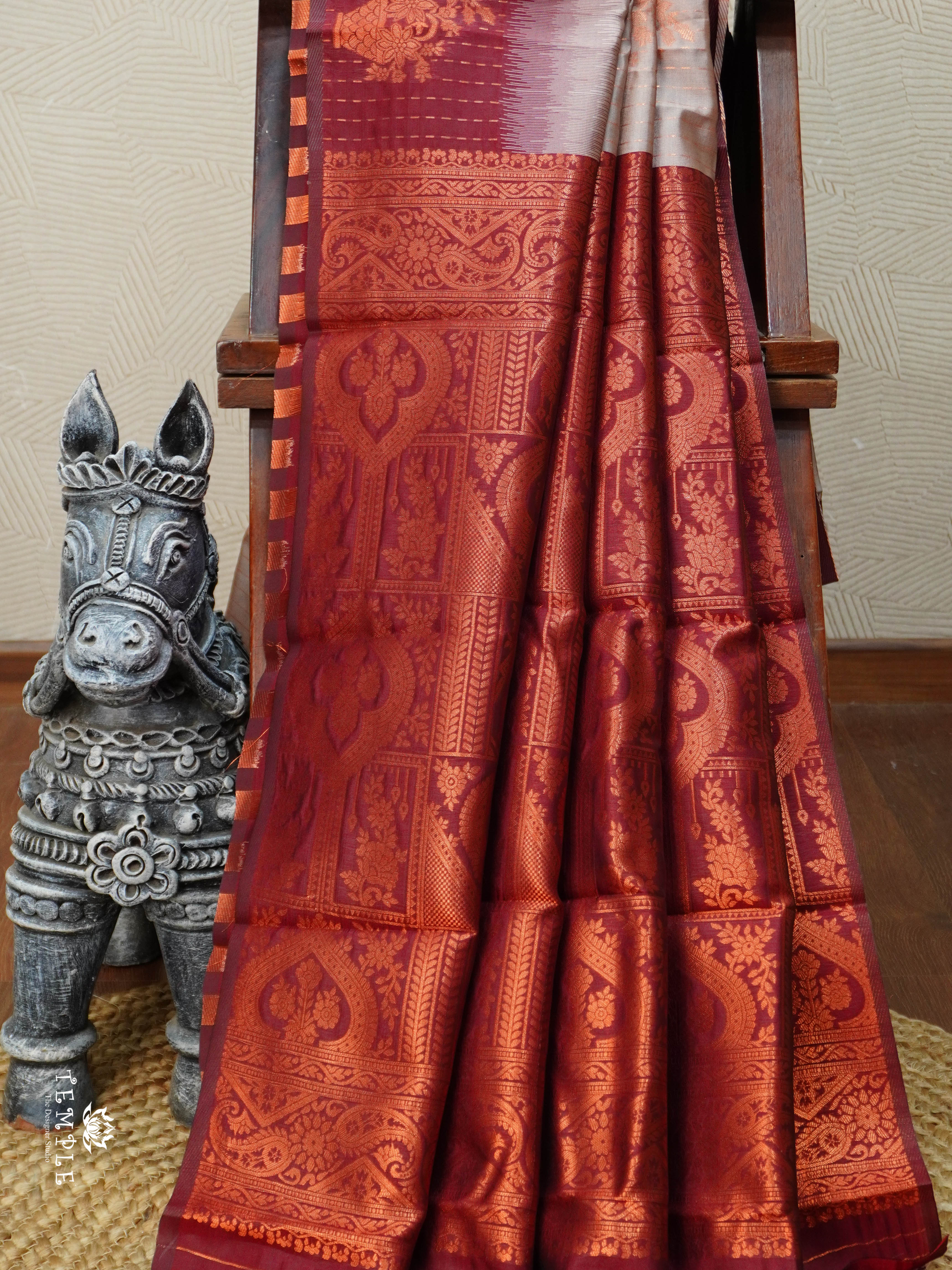 Semi Kanchi Silk Saree | TTDS2735