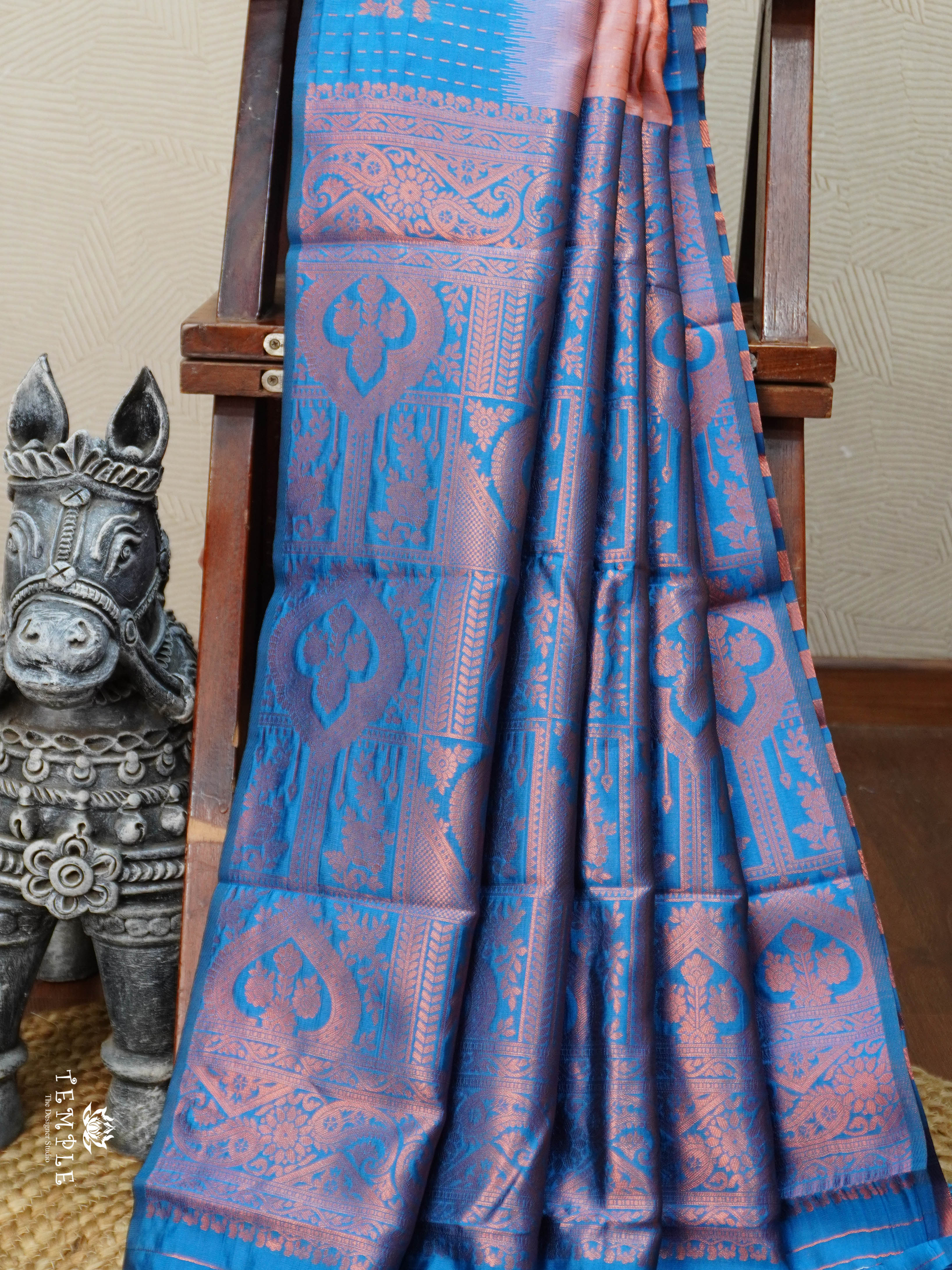 Semi Kanchi Silk Saree | TTDS2735