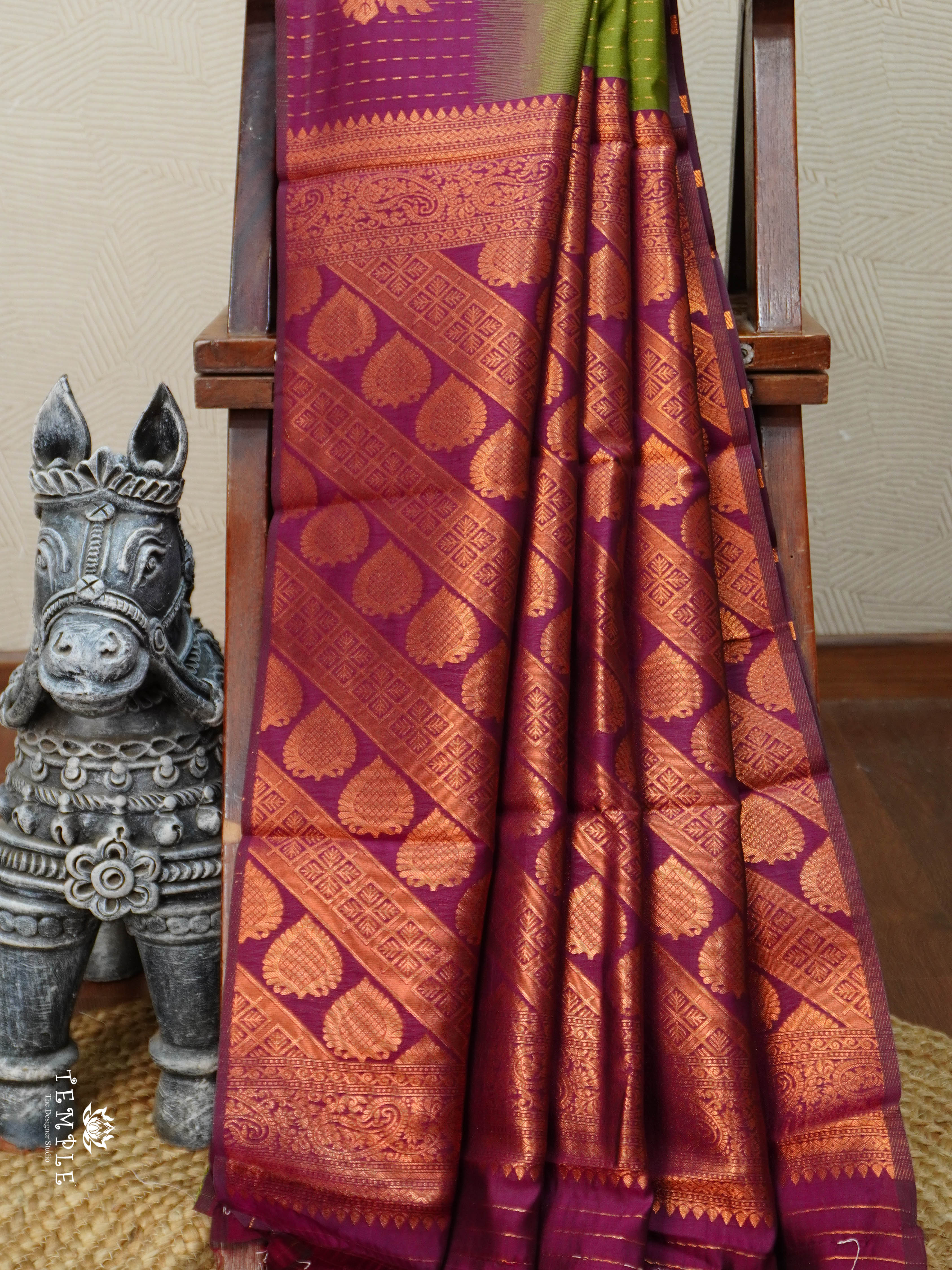 Semi Kanchi Silk Saree | TTDS2732