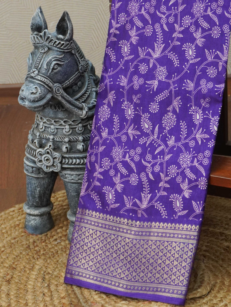 Printed Dola Saree | TTDS3428