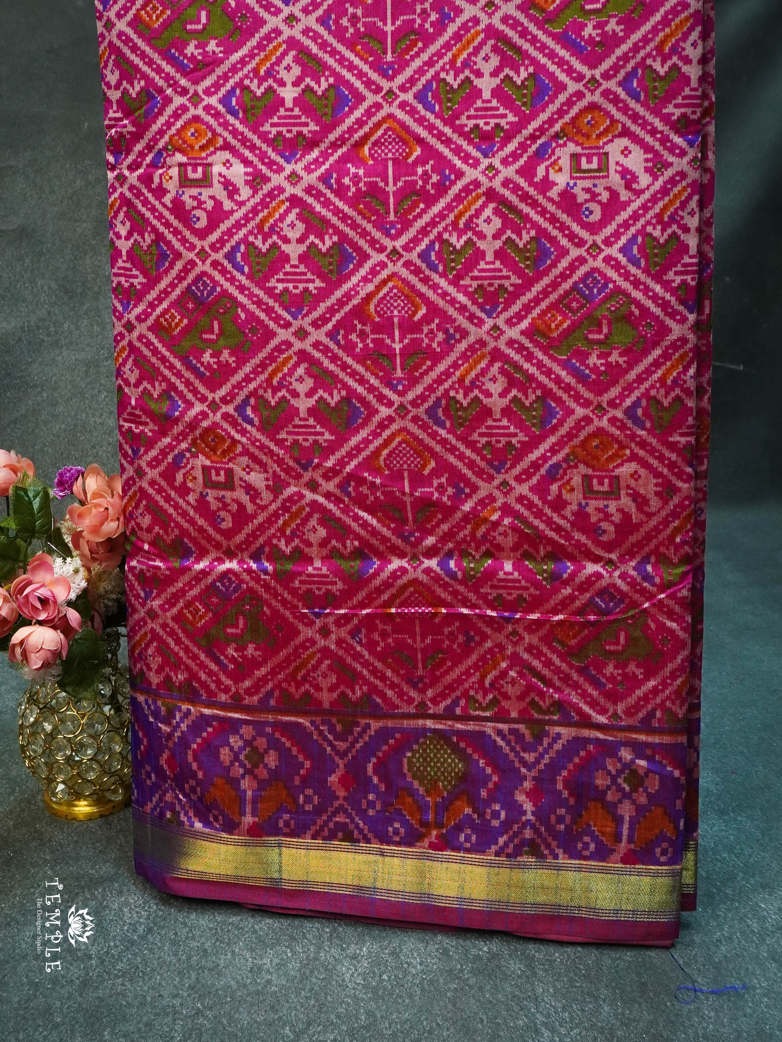 Printed Patola Saree | TTDS1524 | Merry Deals