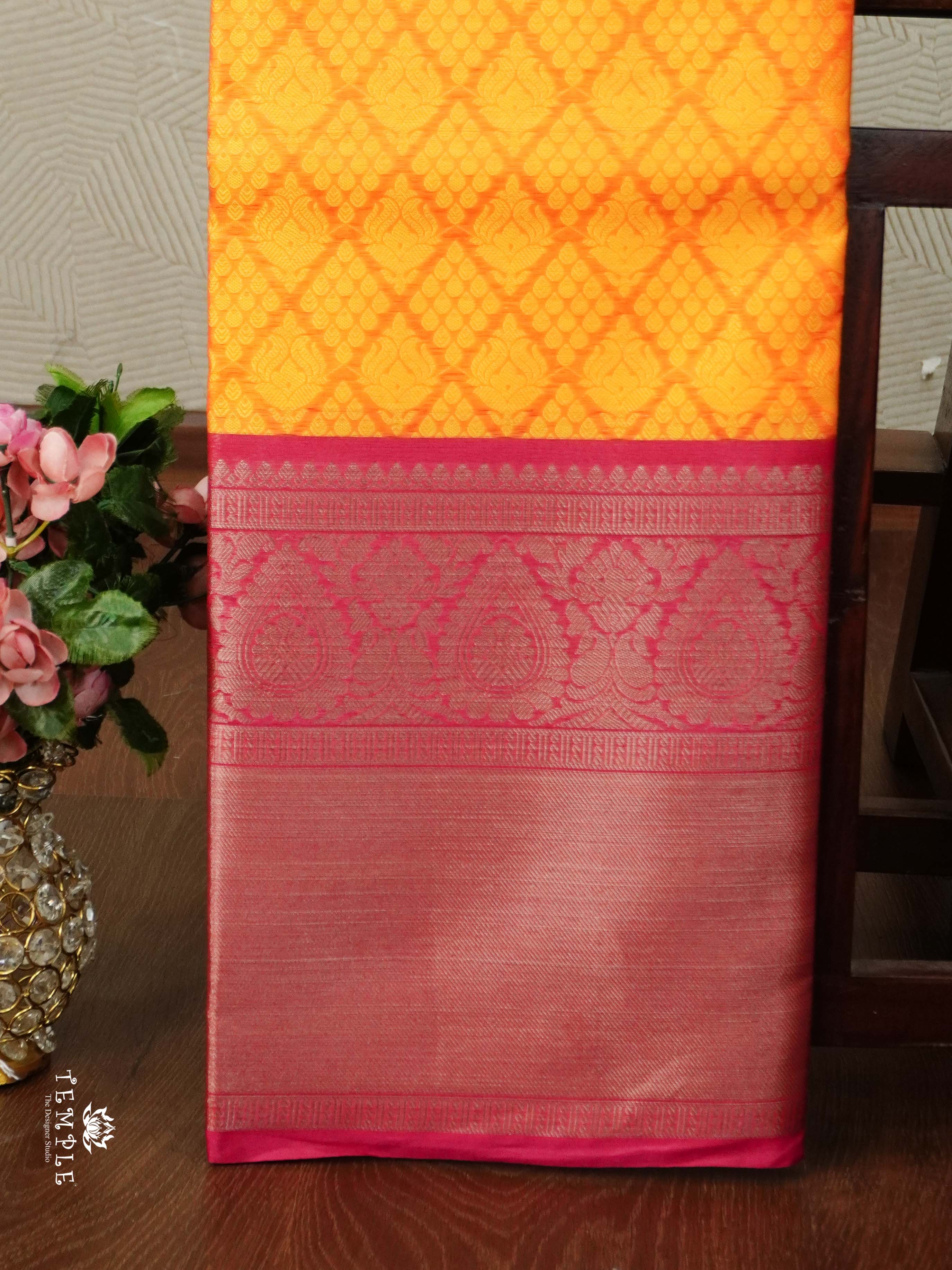 Kora Muslin Saree With Long Border | TTDS2503