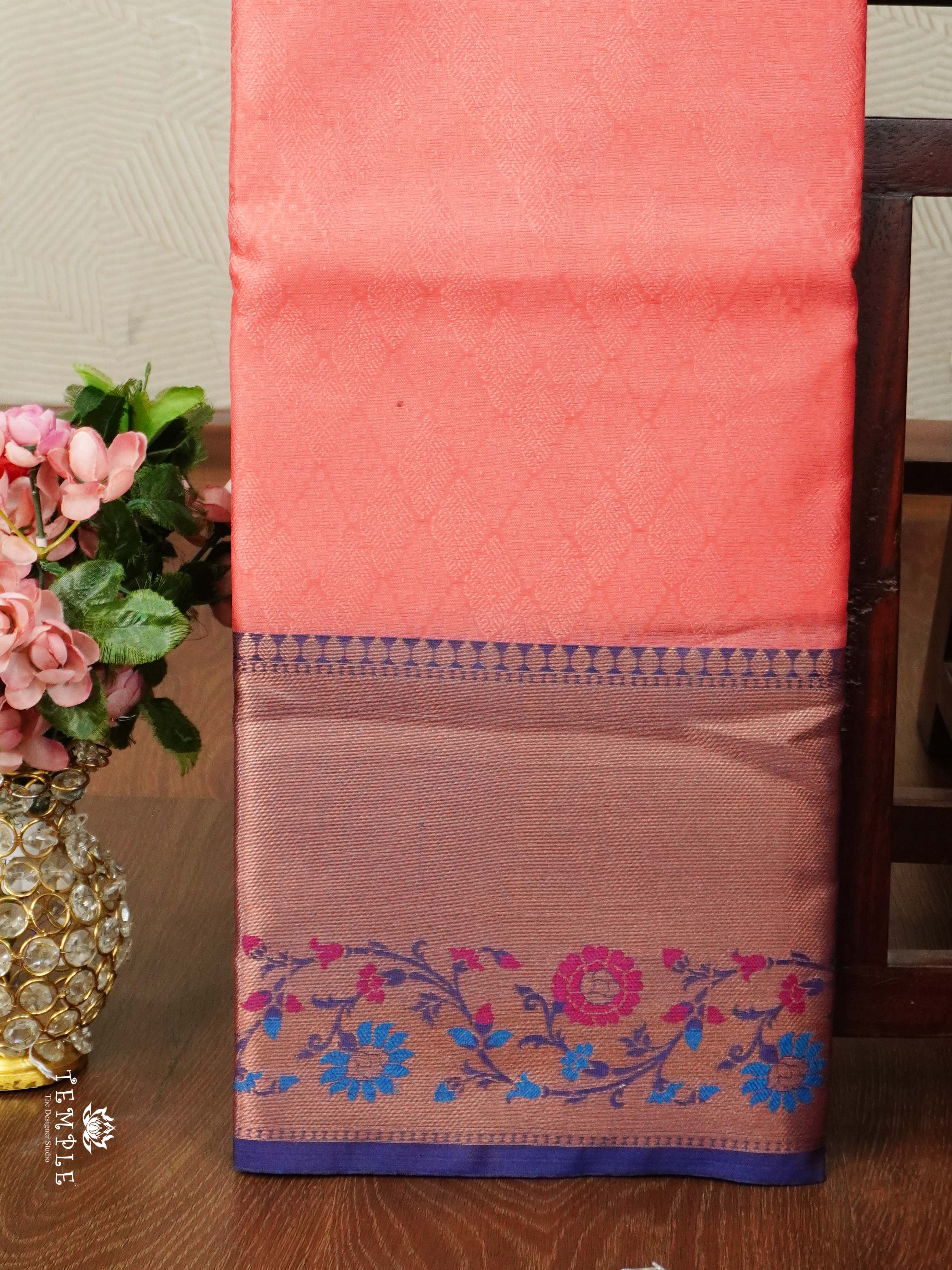 Kora Muslin Saree | TTDS2515