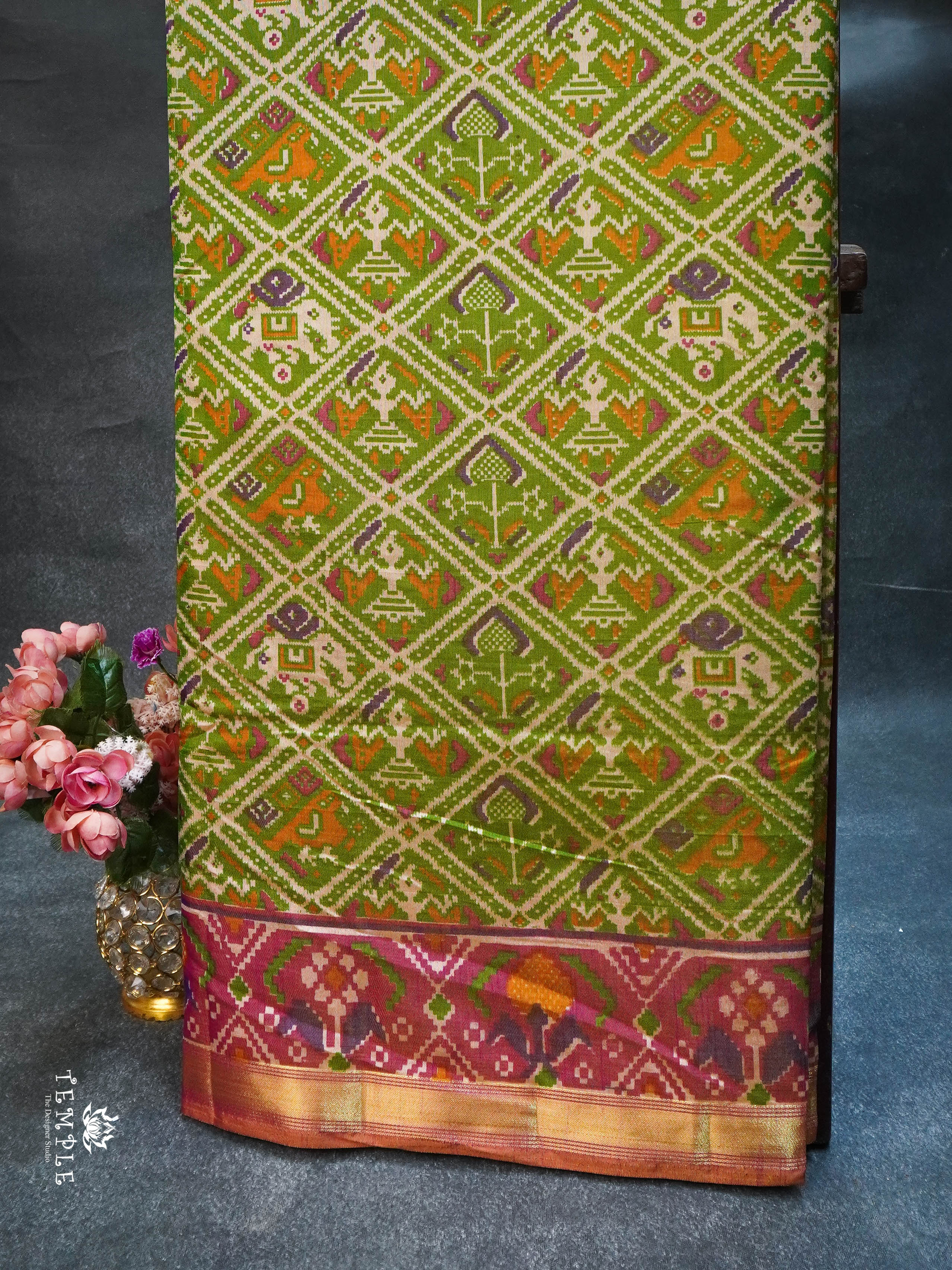 Printed Patola Saree | TTDS1524 | Merry Deals