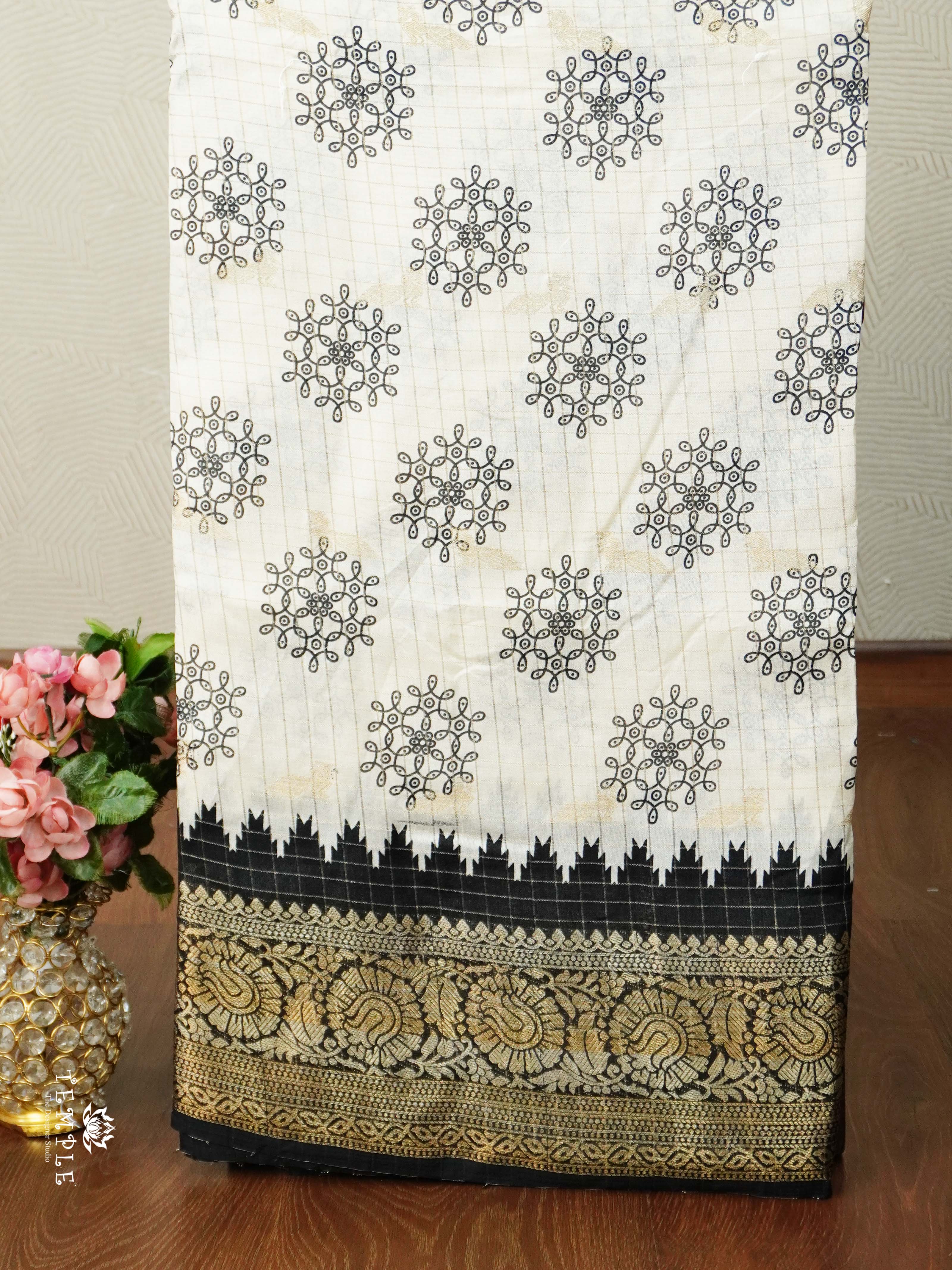Georgette Sarees with Zari Weave | TTDS2499