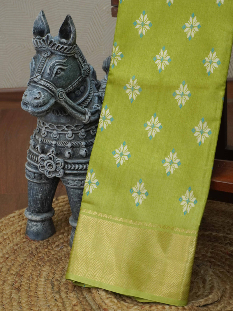 Printed Dola Saree | TTDS3427