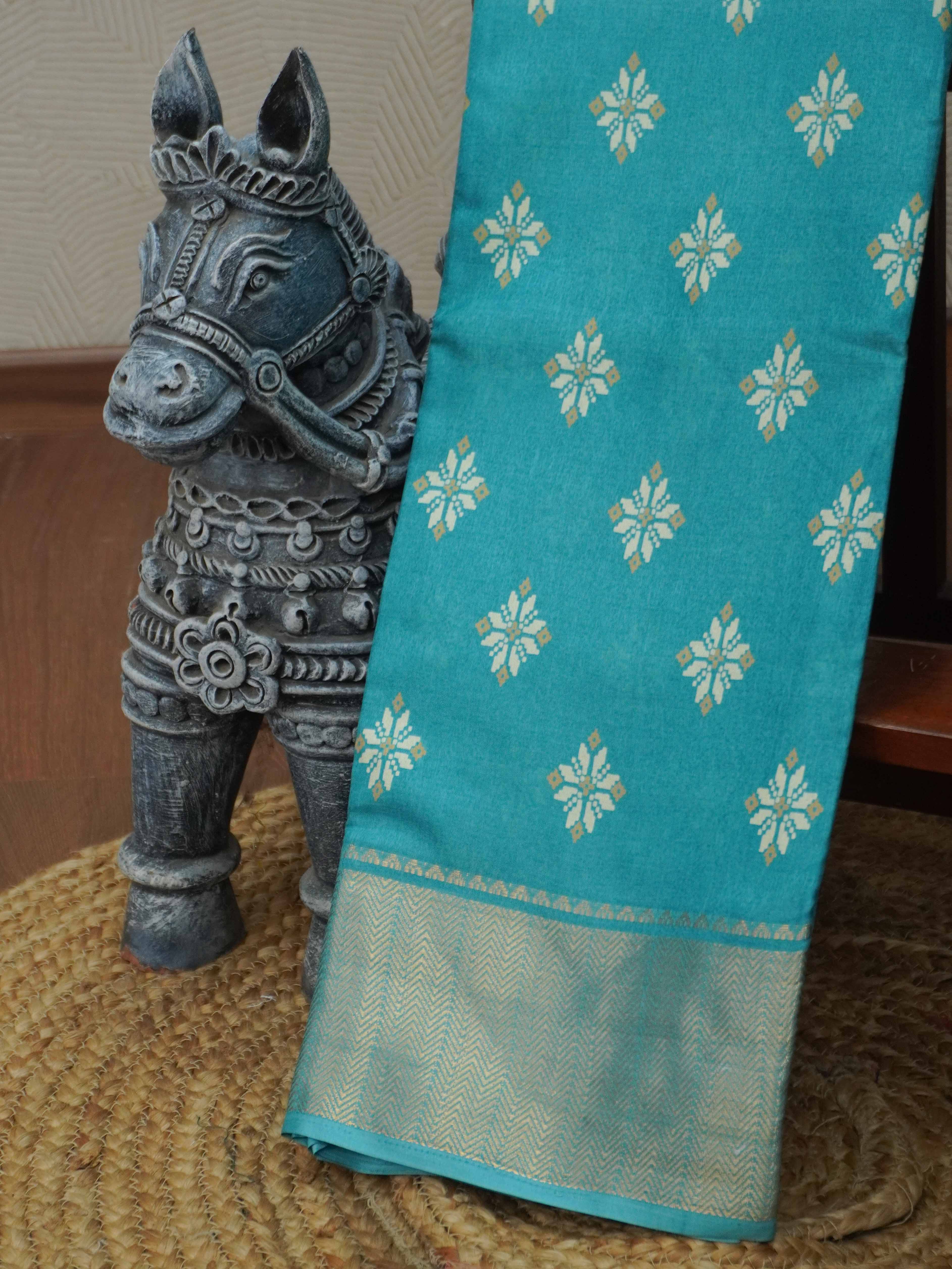 Printed Dola Saree | TTDS3427