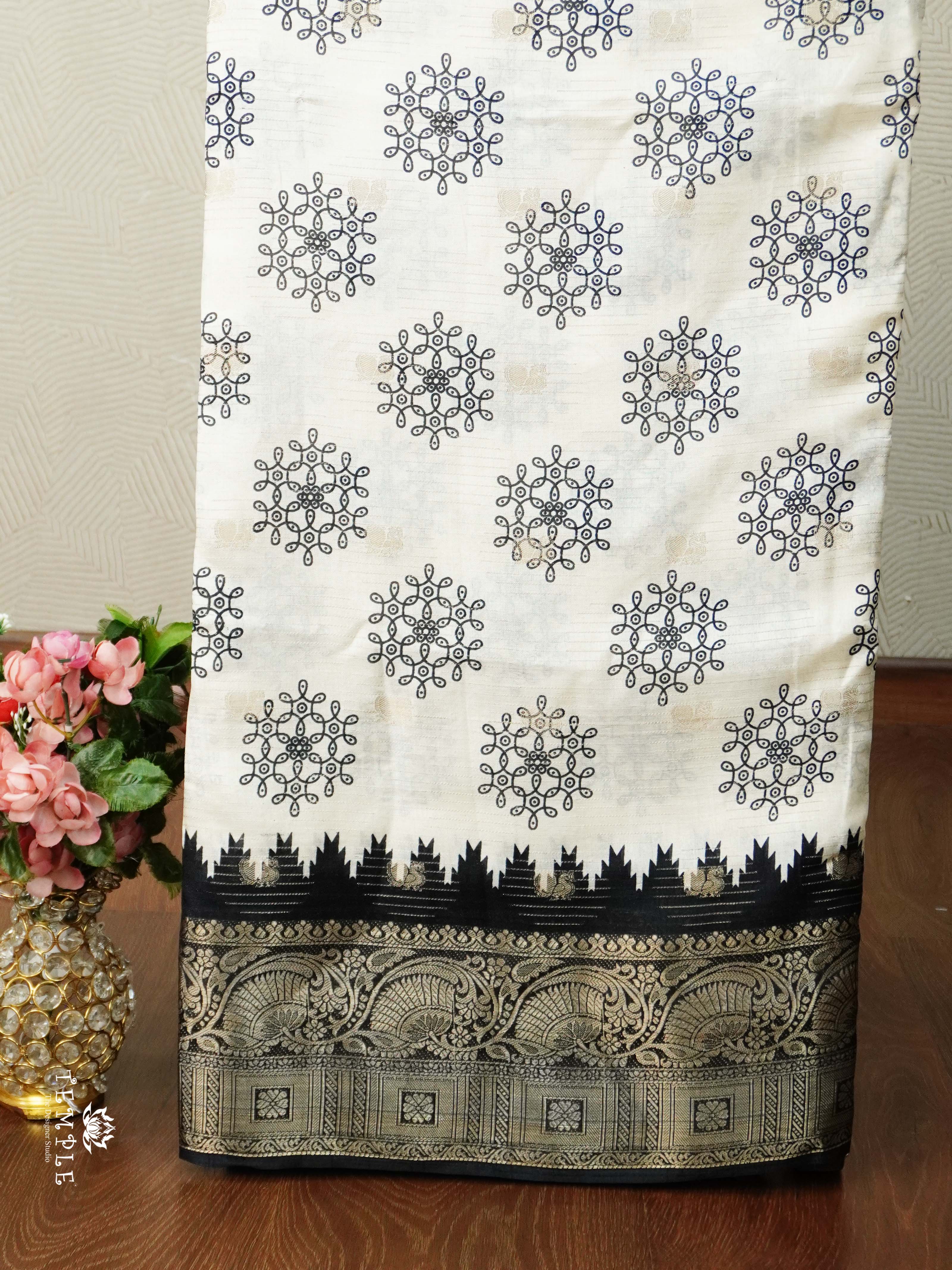 Georgette Sarees with Zari Weave | TTDS2500