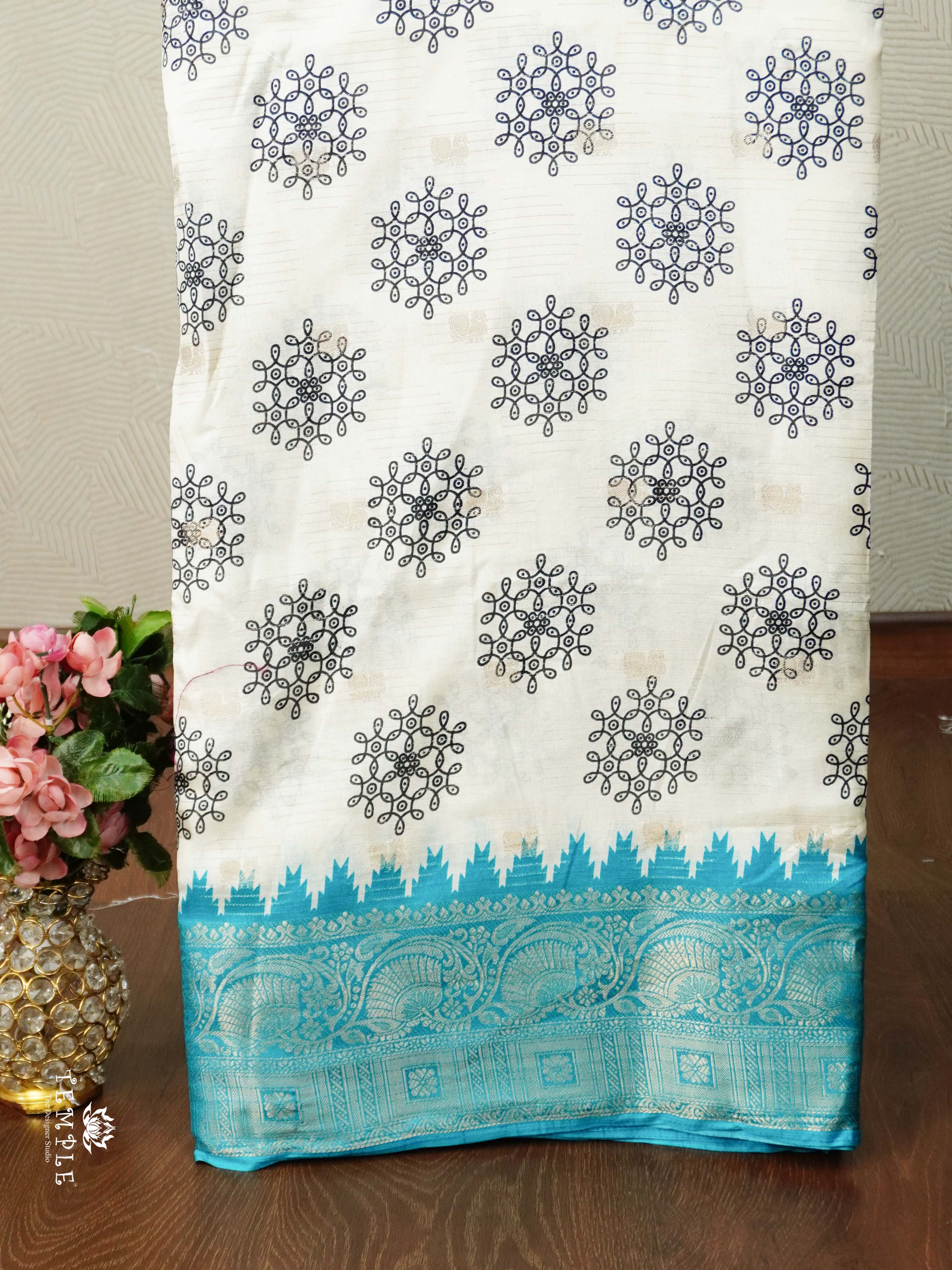 Georgette Sarees with Zari Weave | TTDS2500