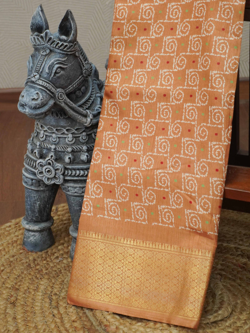 Printed Dola Saree | TTDS3426