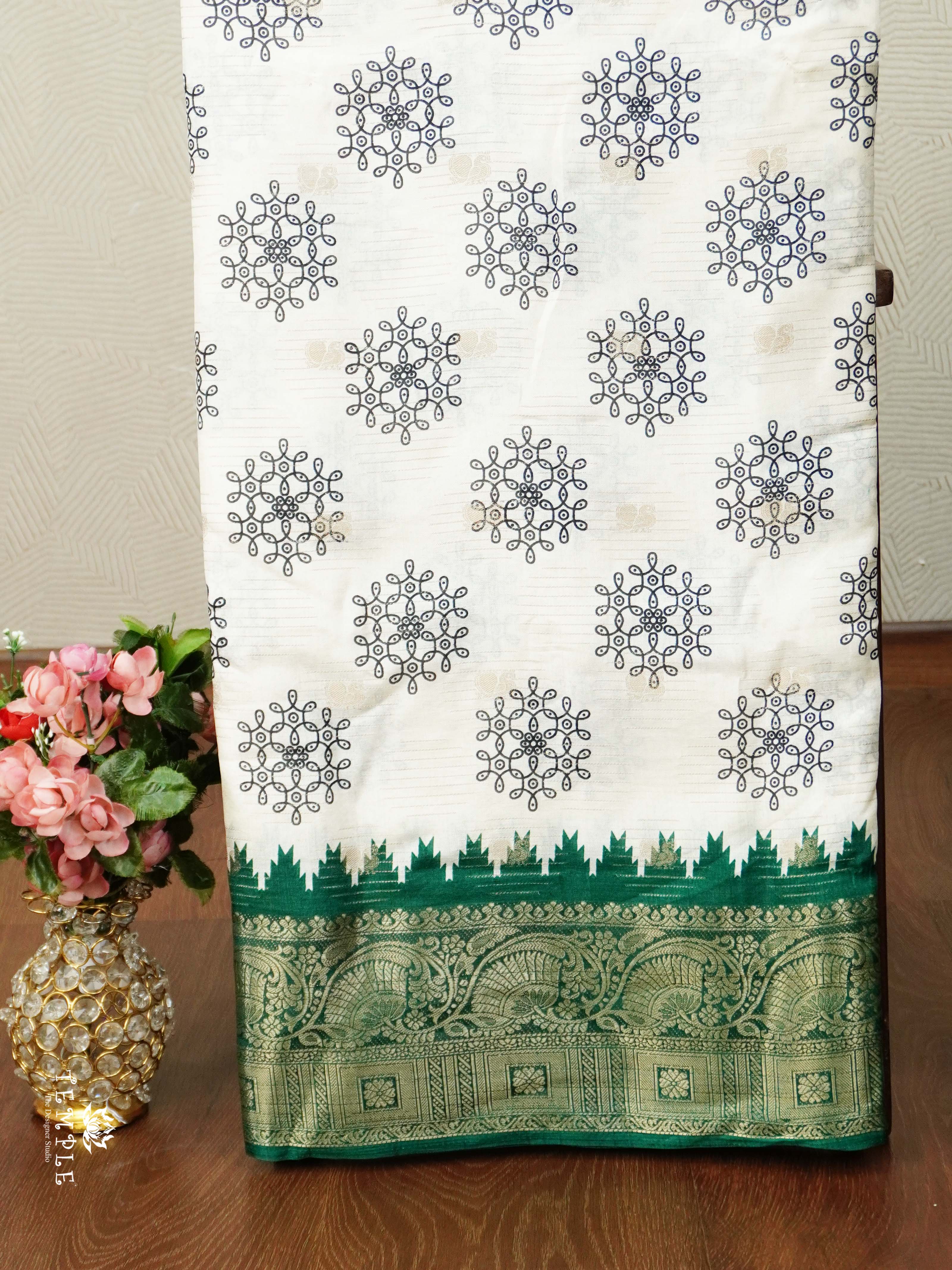 Georgette Sarees with Zari Weave | TTDS2500