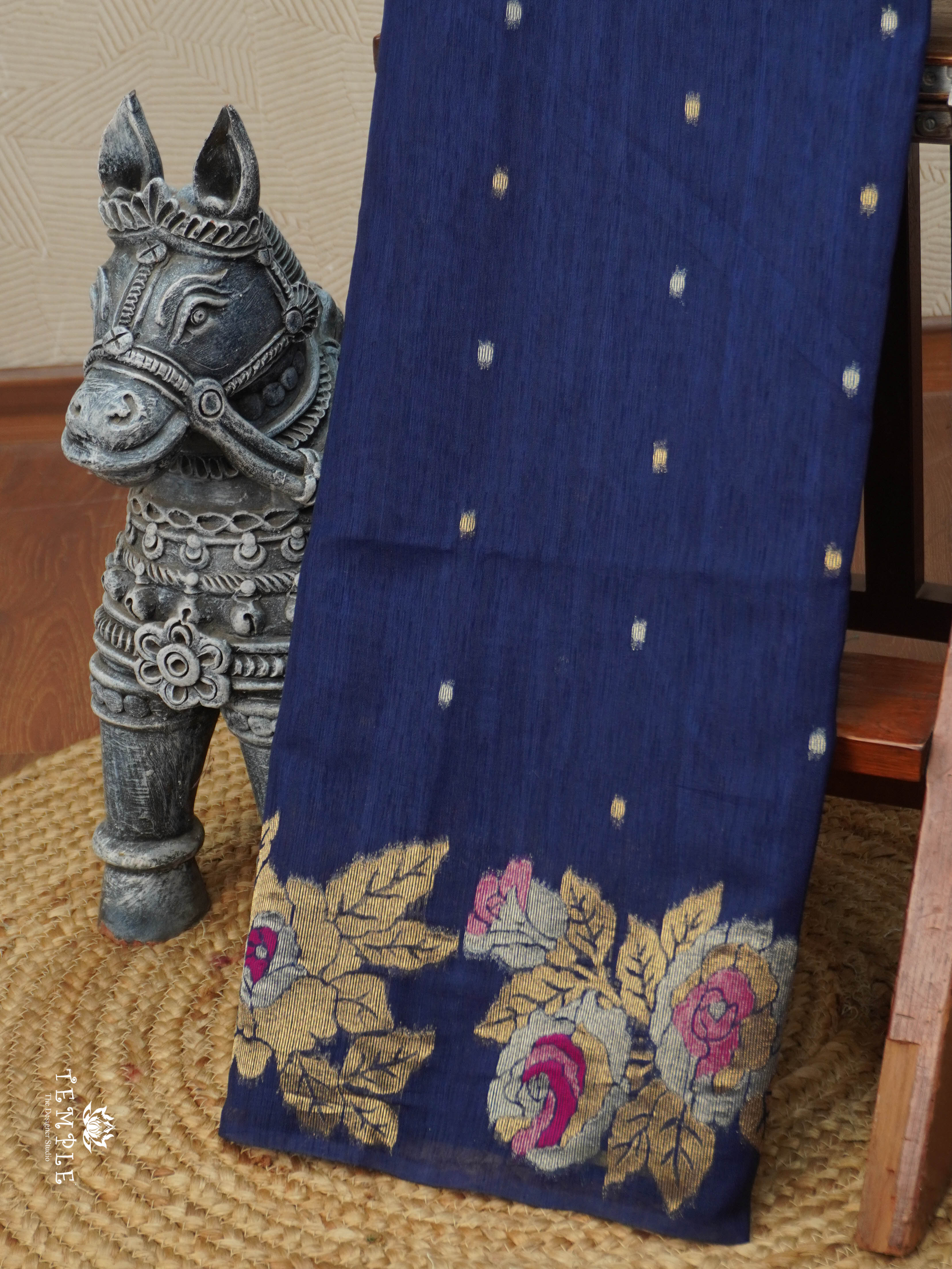 Linen Silk Saree |  TTDS2987