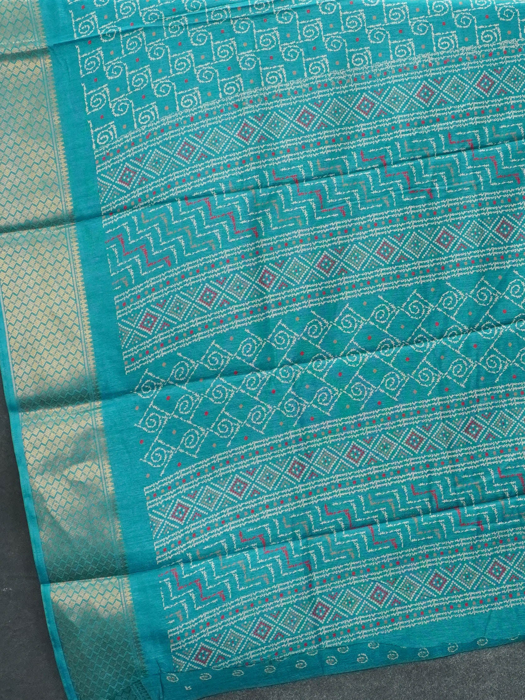 Printed Dola Saree | TTDS3426
