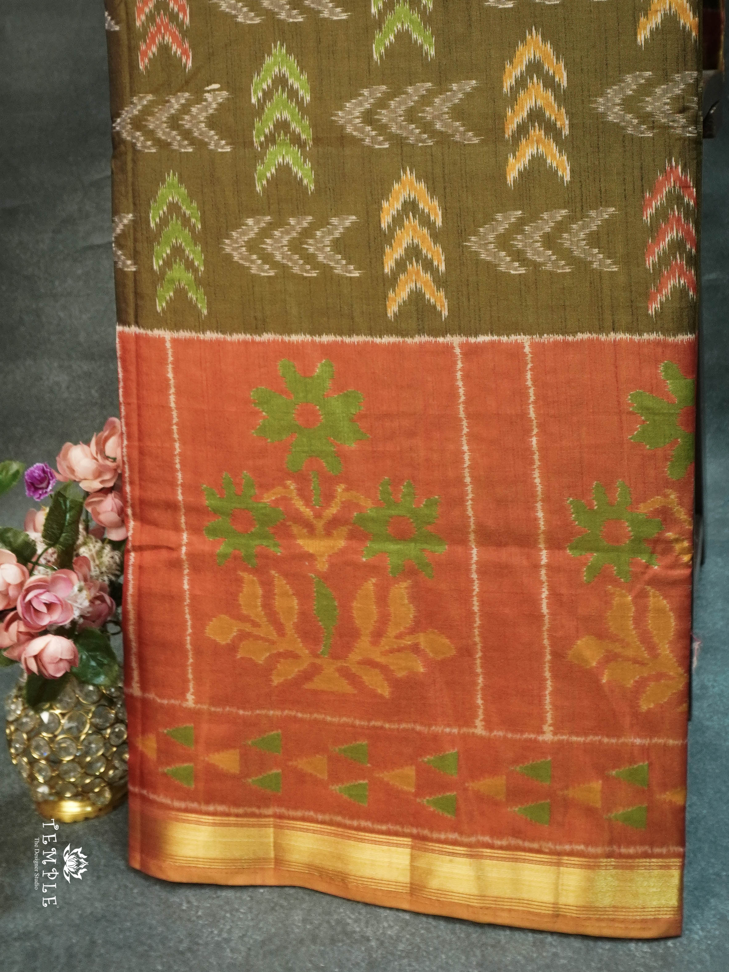 Printed Patola Saree | TTDS1530 | Merry Deals