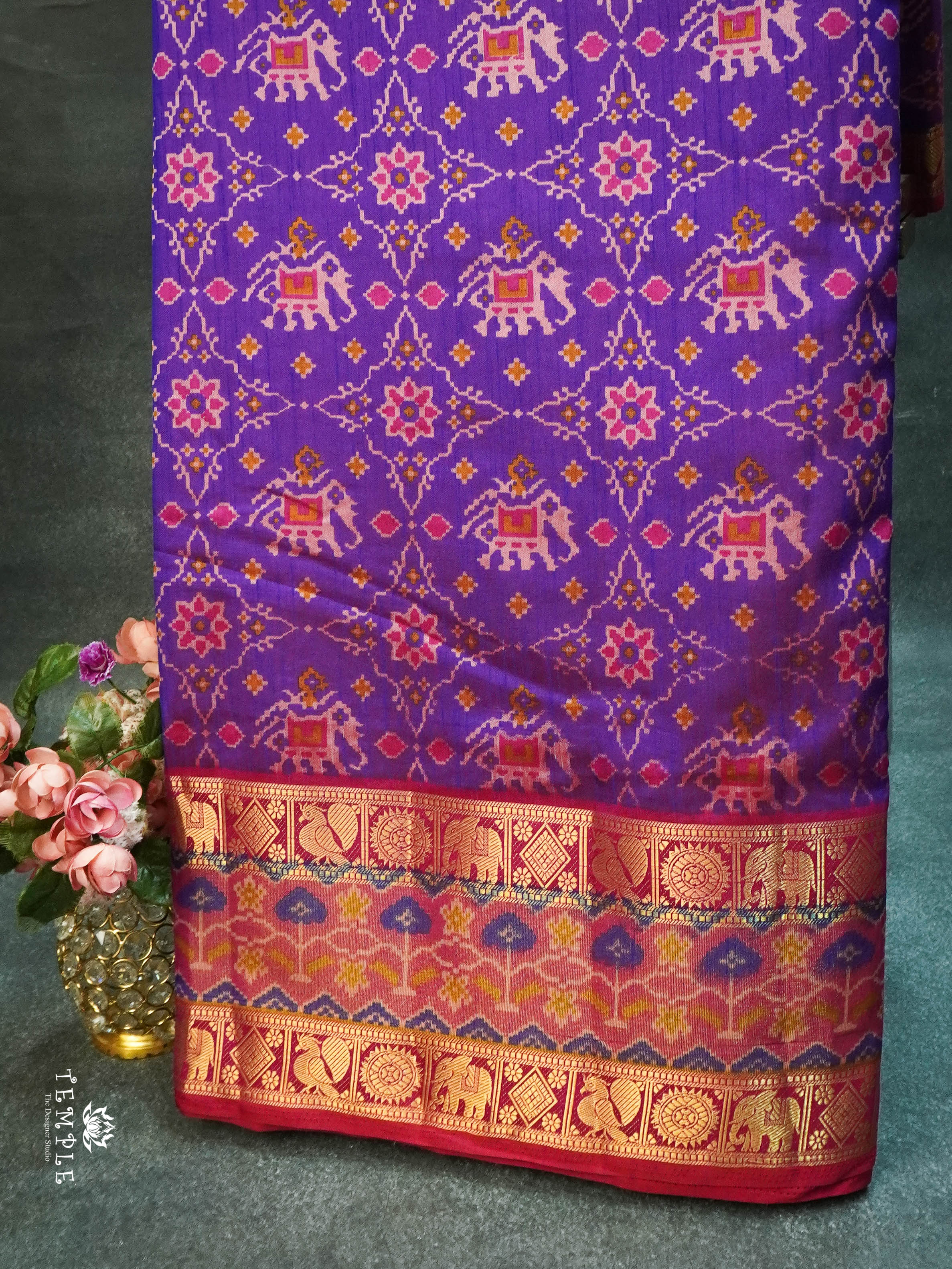 Printed Patola Saree | TTDS1534 | Merry Deals