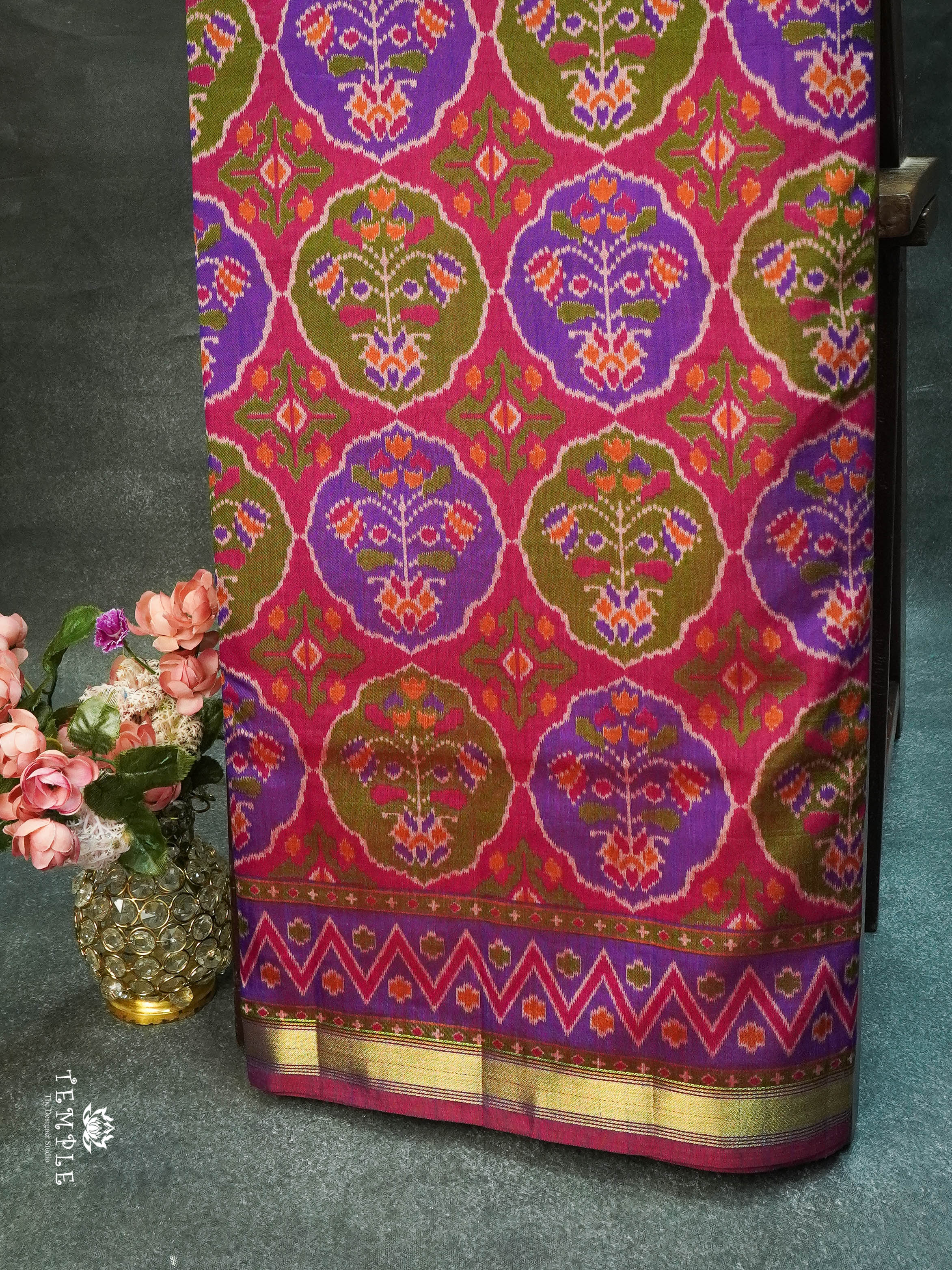 Printed Patola Saree | TTDS1531 | Merry Deals