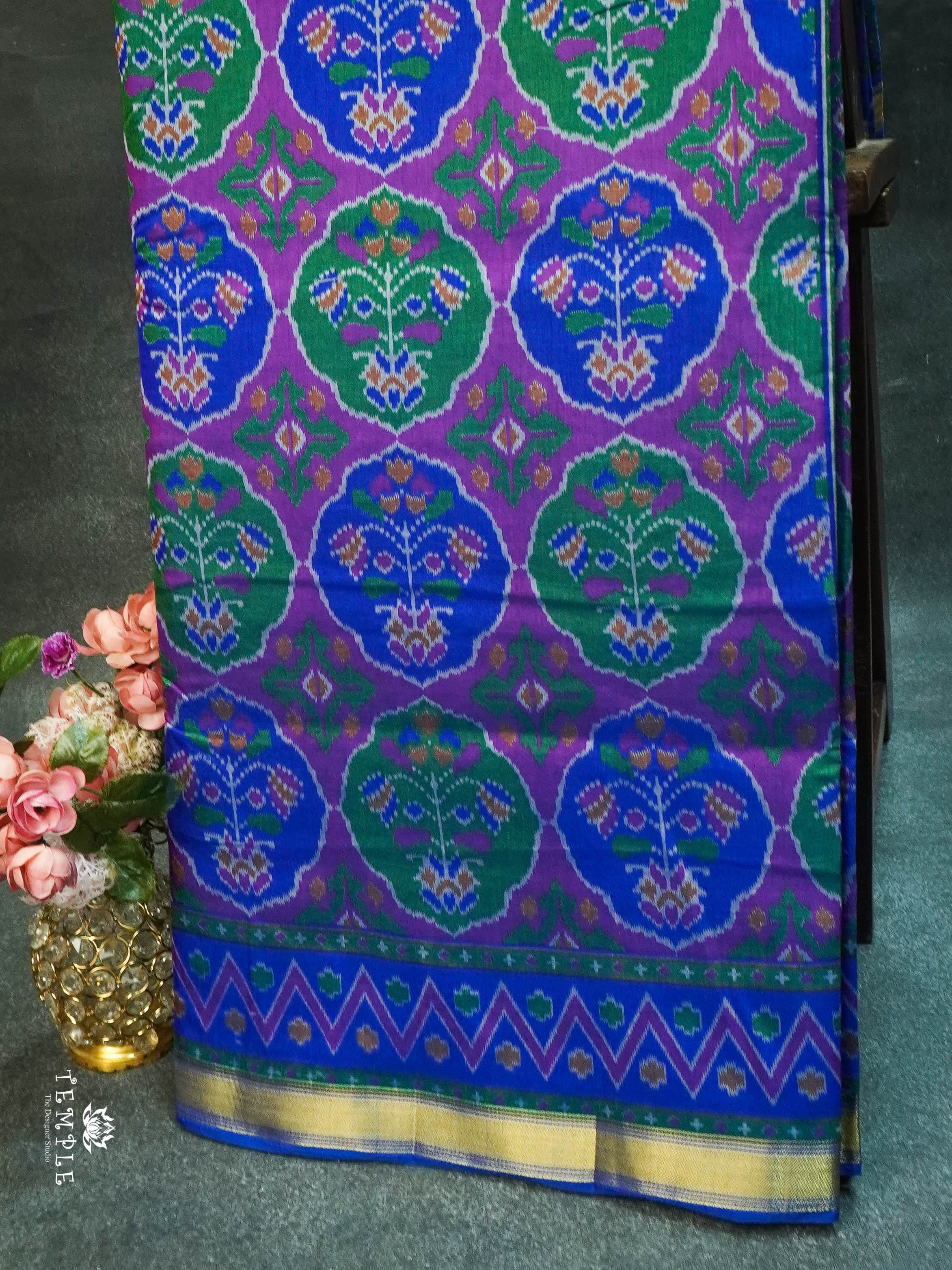 Printed Patola Saree | TTDS1531 | Merry Deals