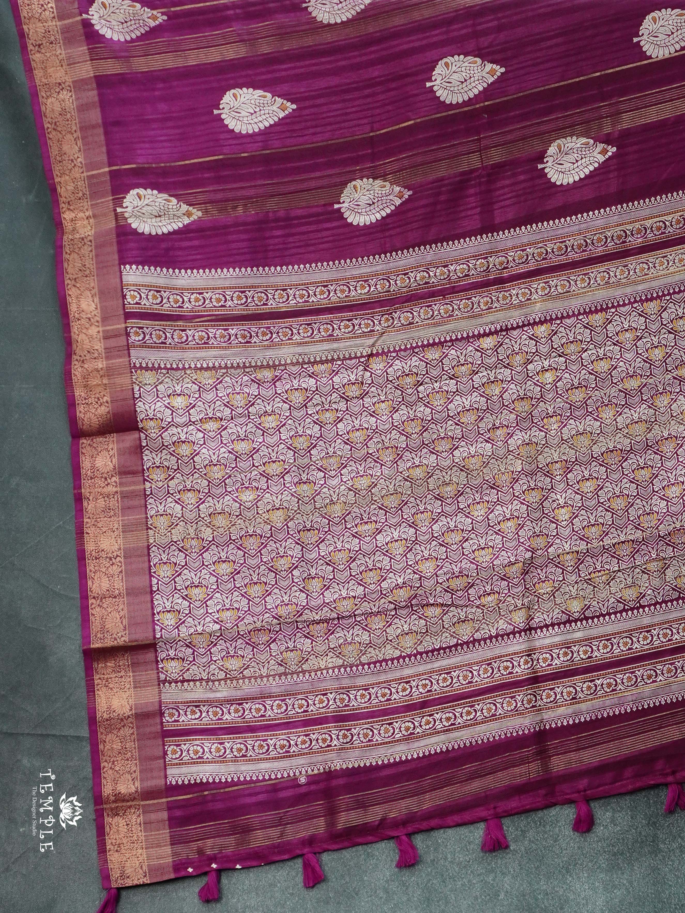 Semi Tussar Saree | TTDS2502