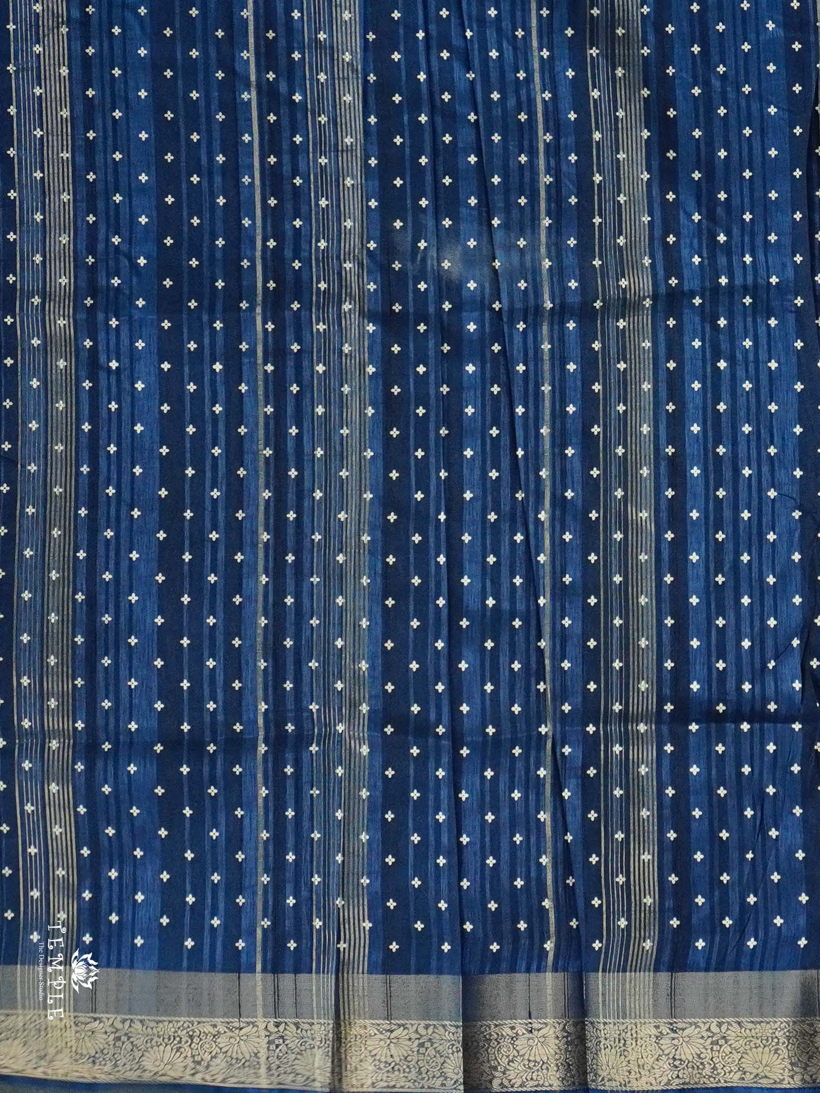 Semi Tussar Saree | TTDS2502