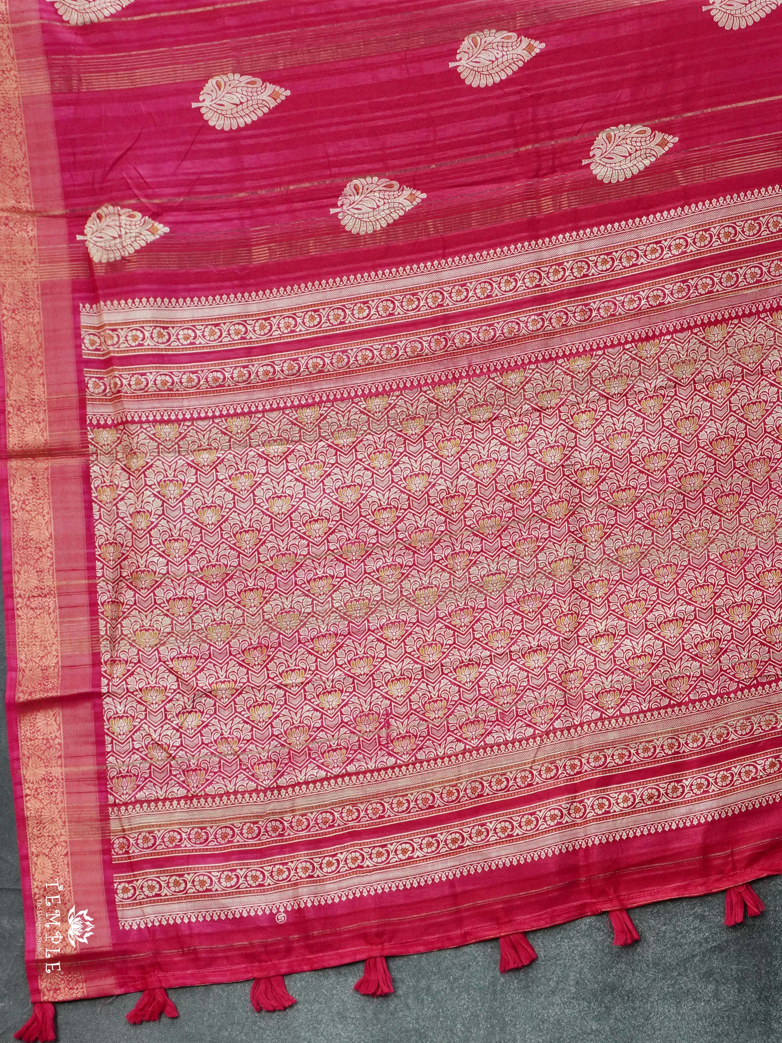 Semi Tussar Saree | TTDS2502