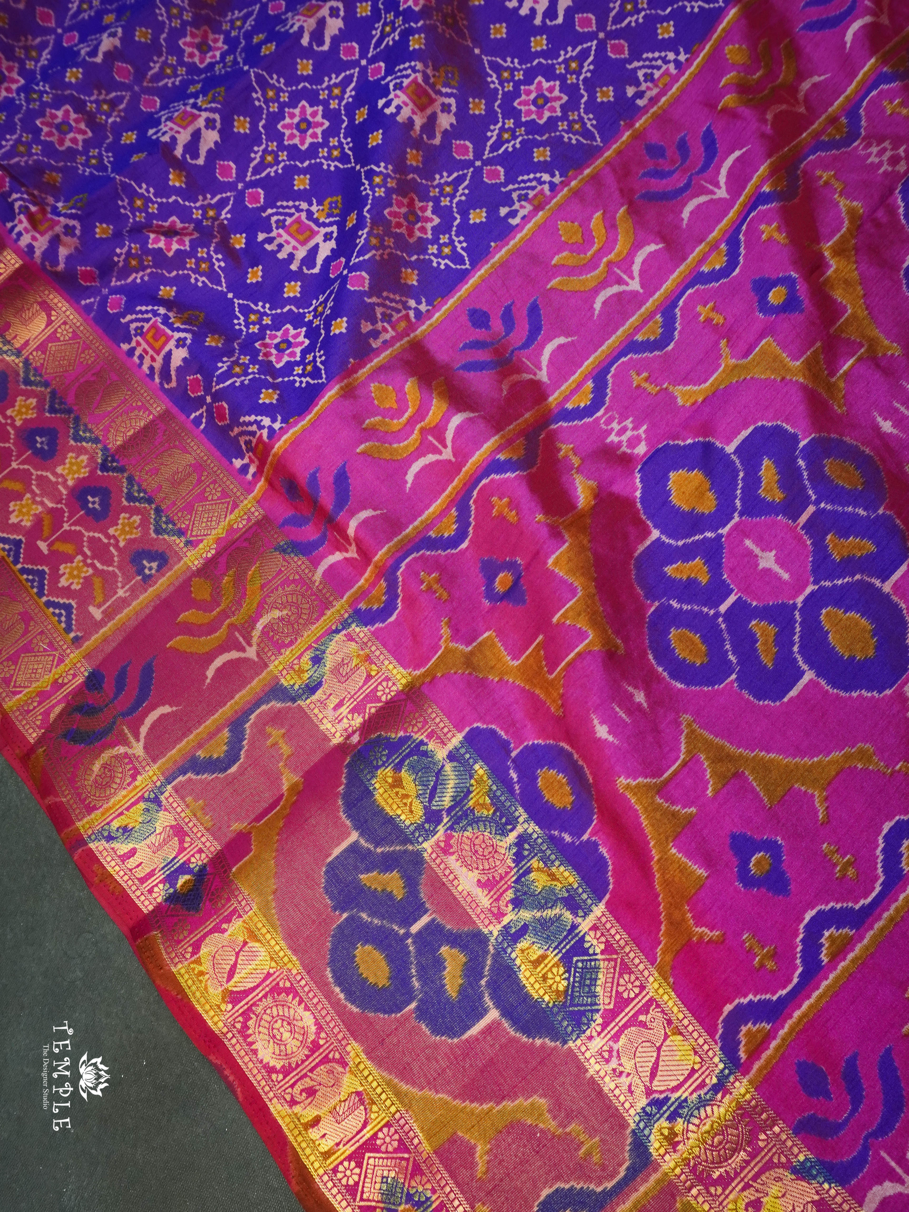 Printed Patola Saree | TTDS1534 | Merry Deals