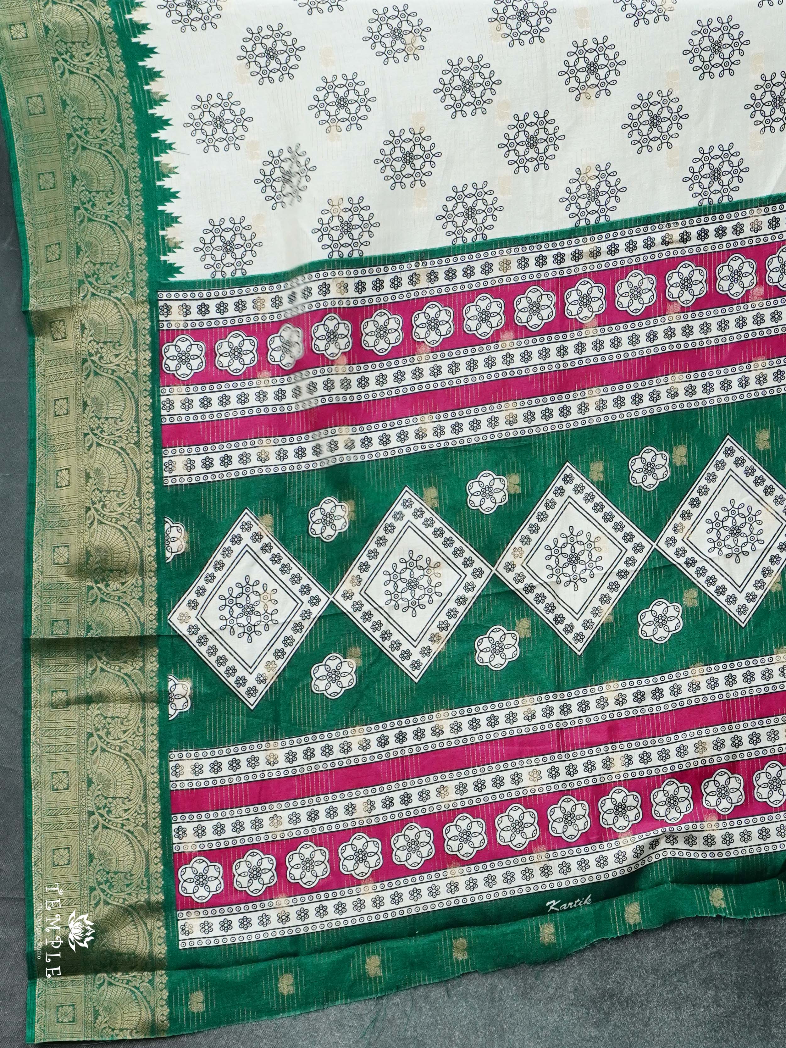 Georgette Sarees with Zari Weave | TTDS2500