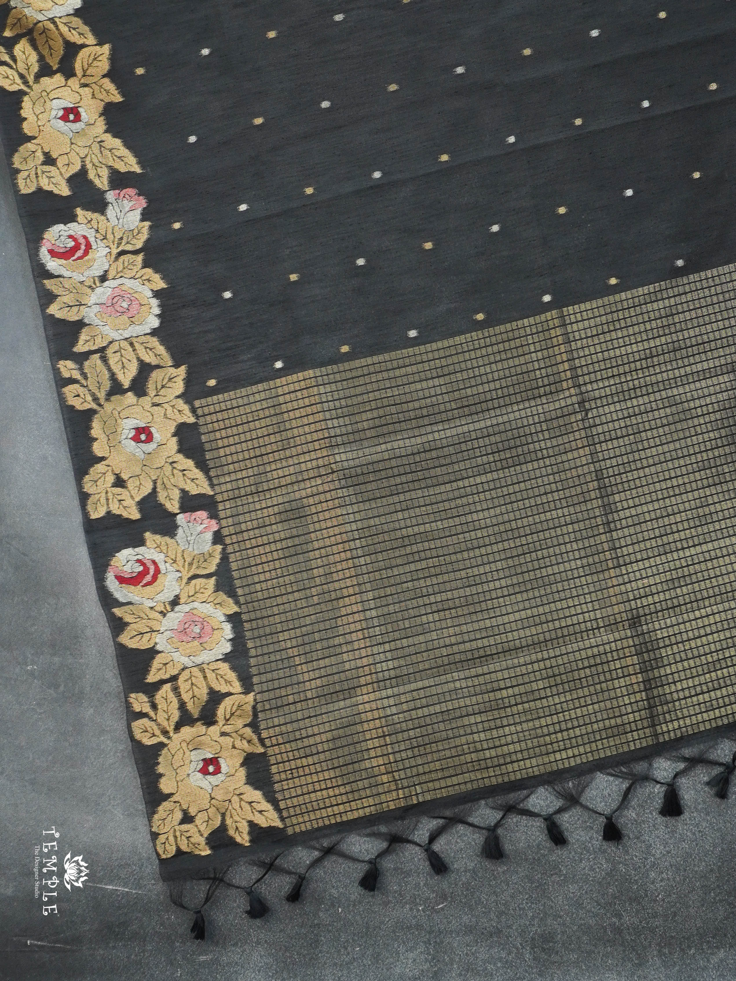 Linen Silk Saree |  TTDS2987