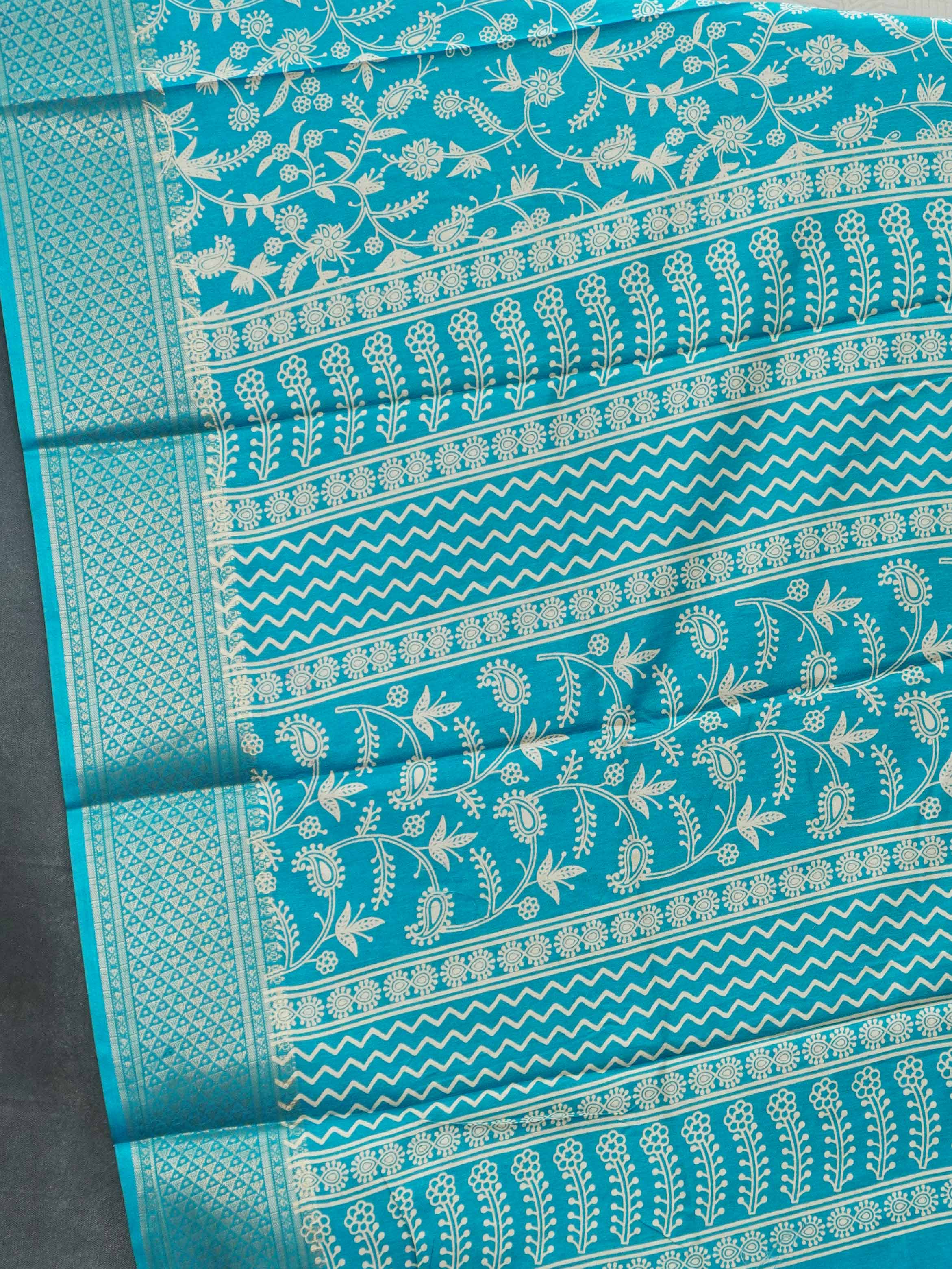 Printed Dola Saree | TTDS3428