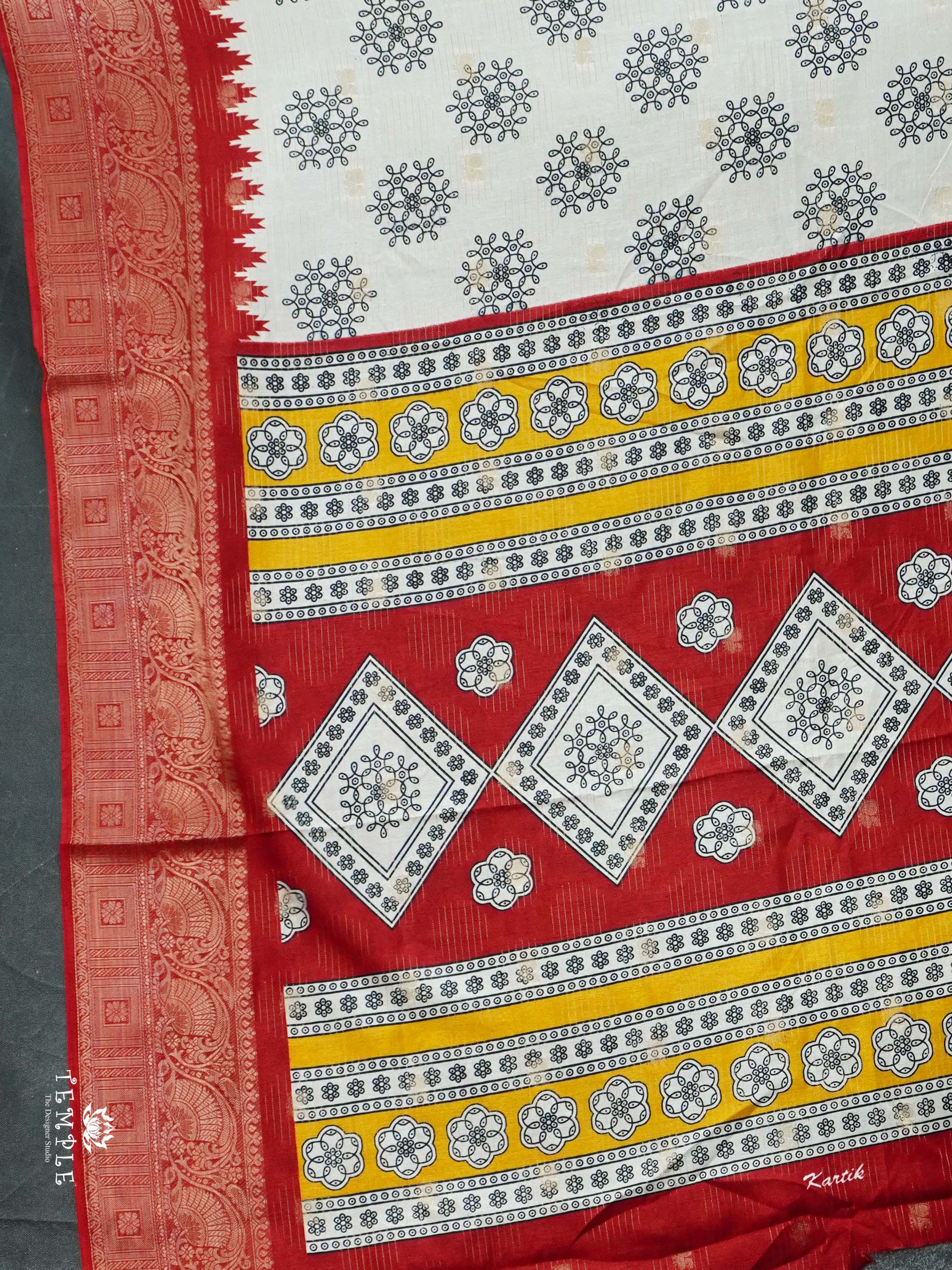 Georgette Sarees with Zari Weave | TTDS2500
