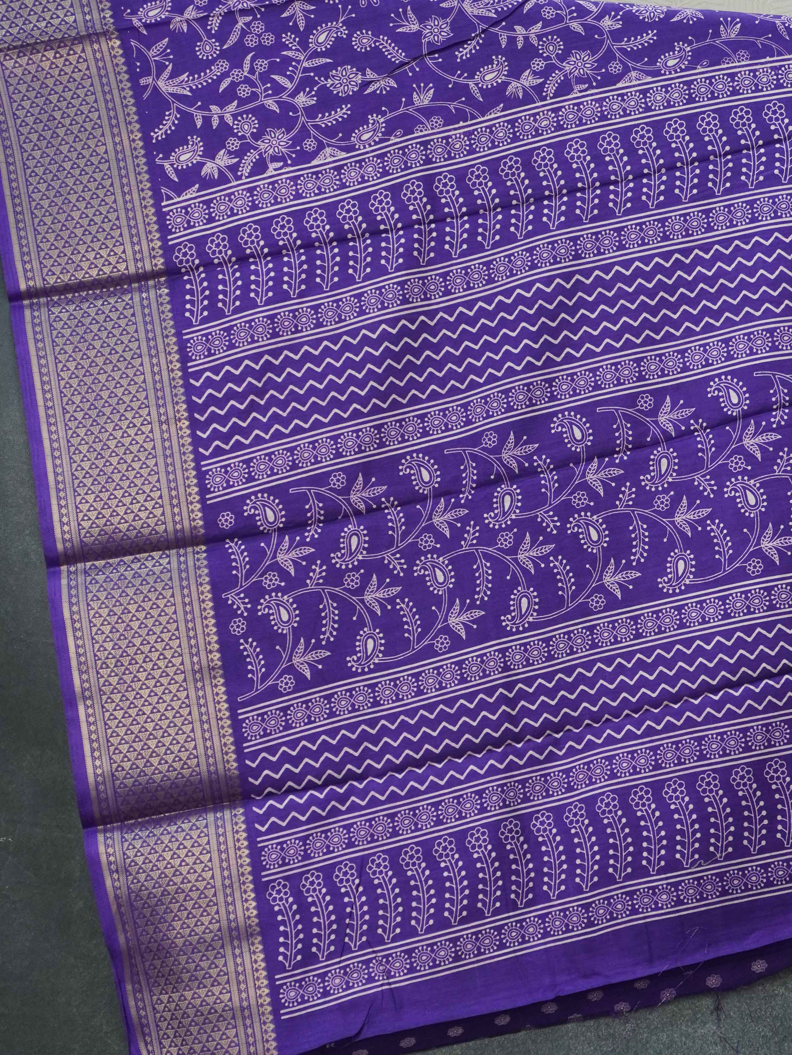 Printed Dola Saree | TTDS3428